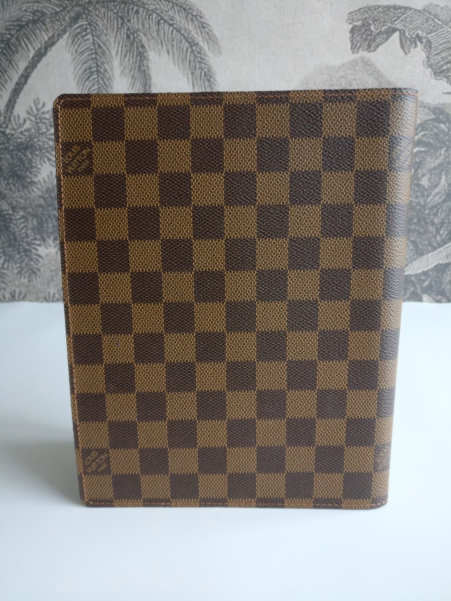 Louis Vuitton desk Agenda Cover Damier Ebene