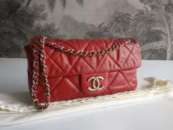 Chanel Quilted Caviar Nature Flap