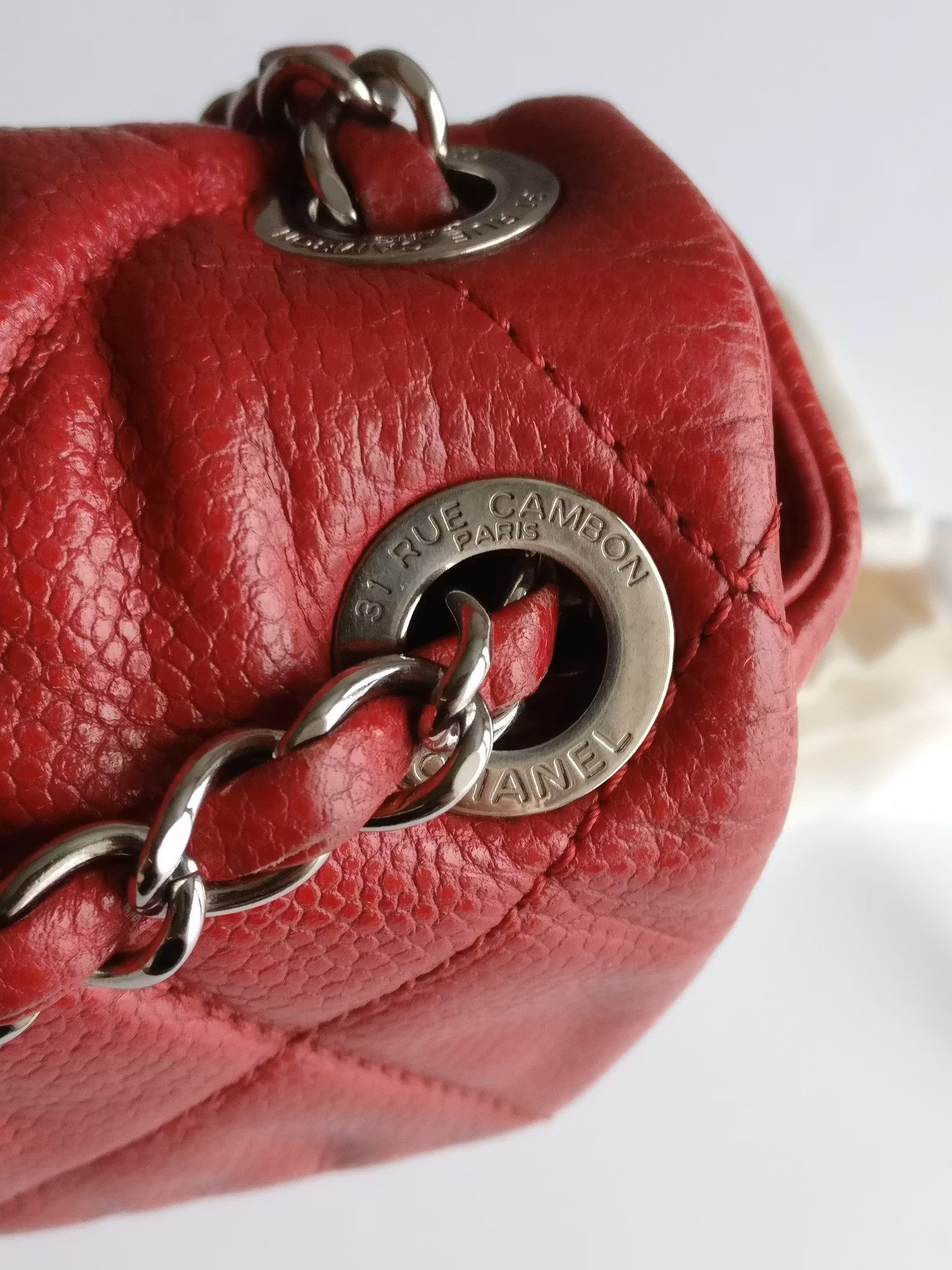 Chanel Quilted Caviar Nature Flap