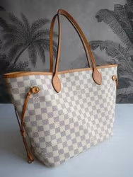 Louis Vuitton Neverfull MM damier azur