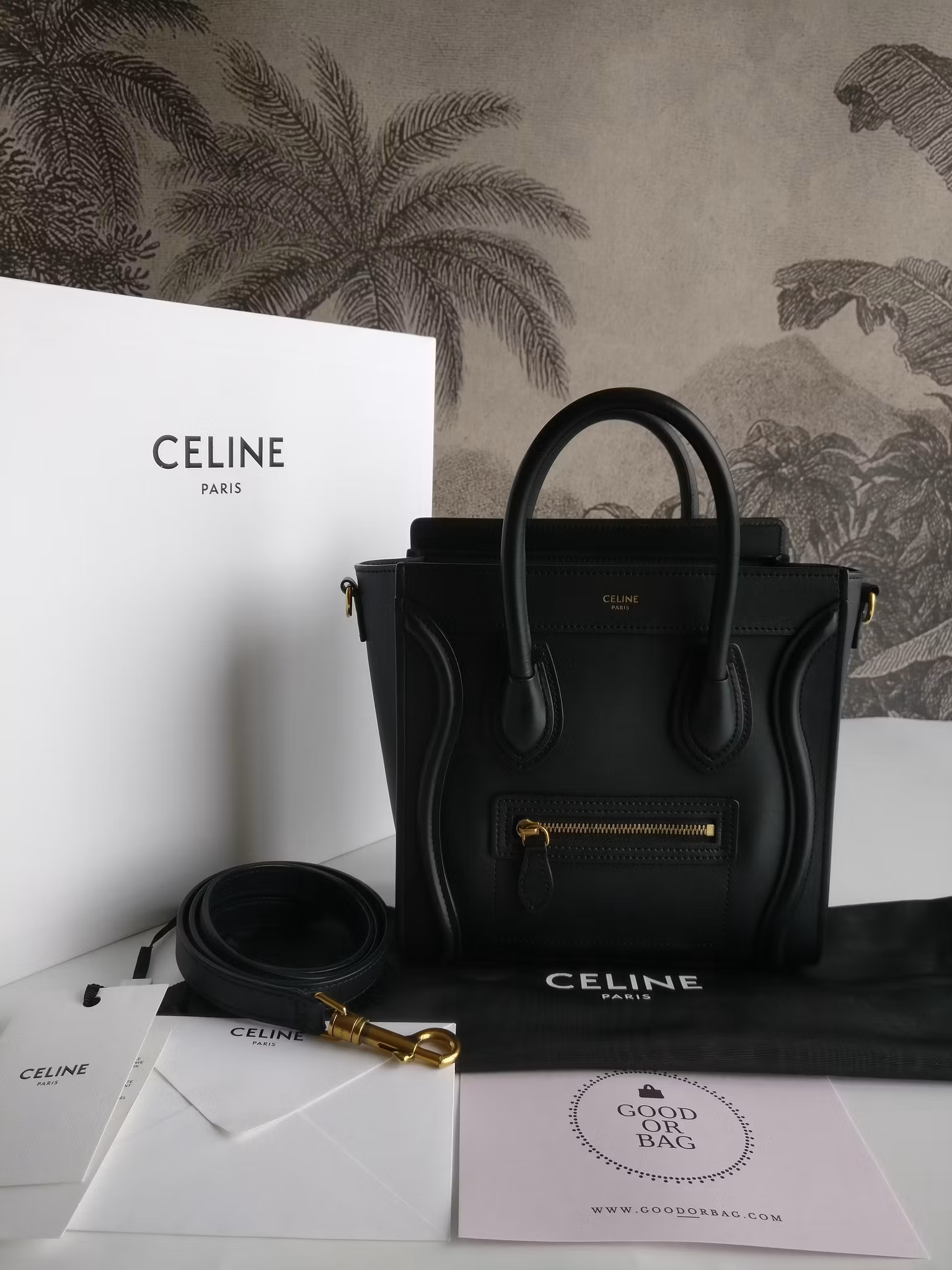 Celine Nano Luggage Tote