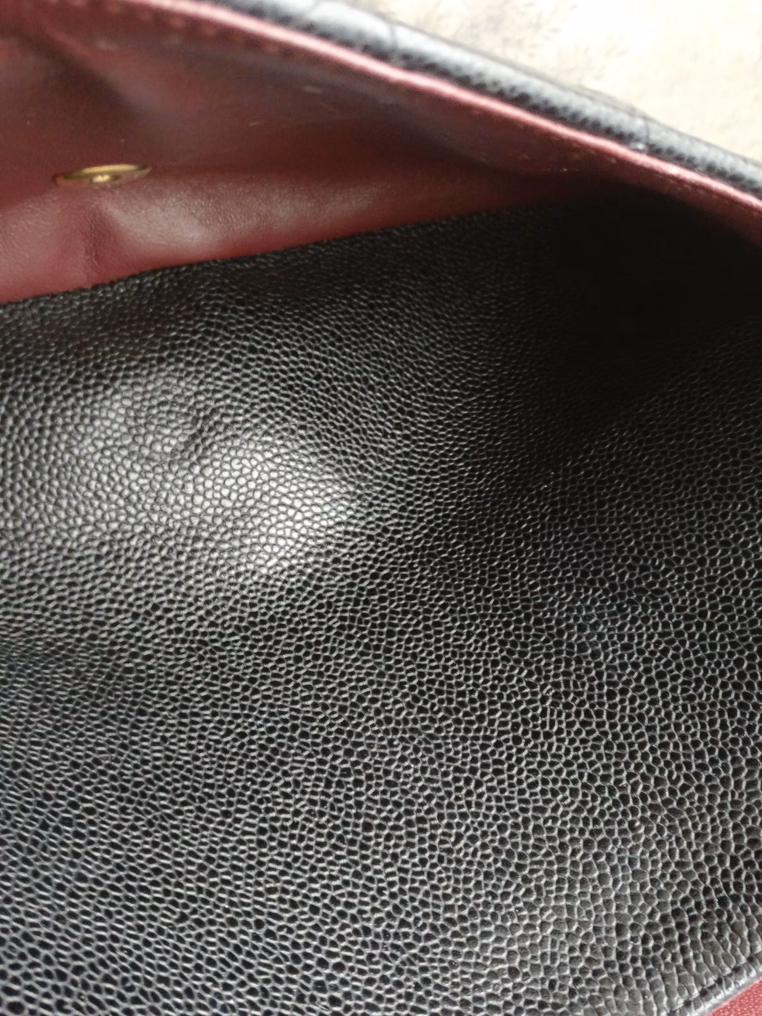 Chanel Maxi Double Flap black caviar