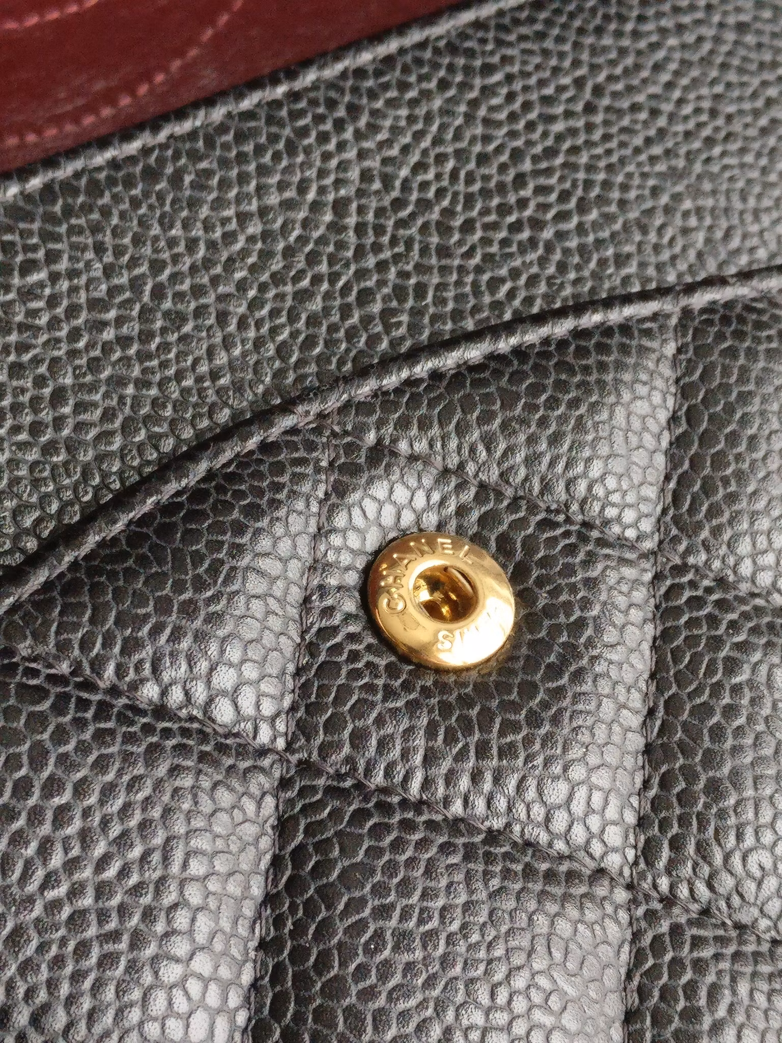 Chanel Maxi Double Flap black caviar