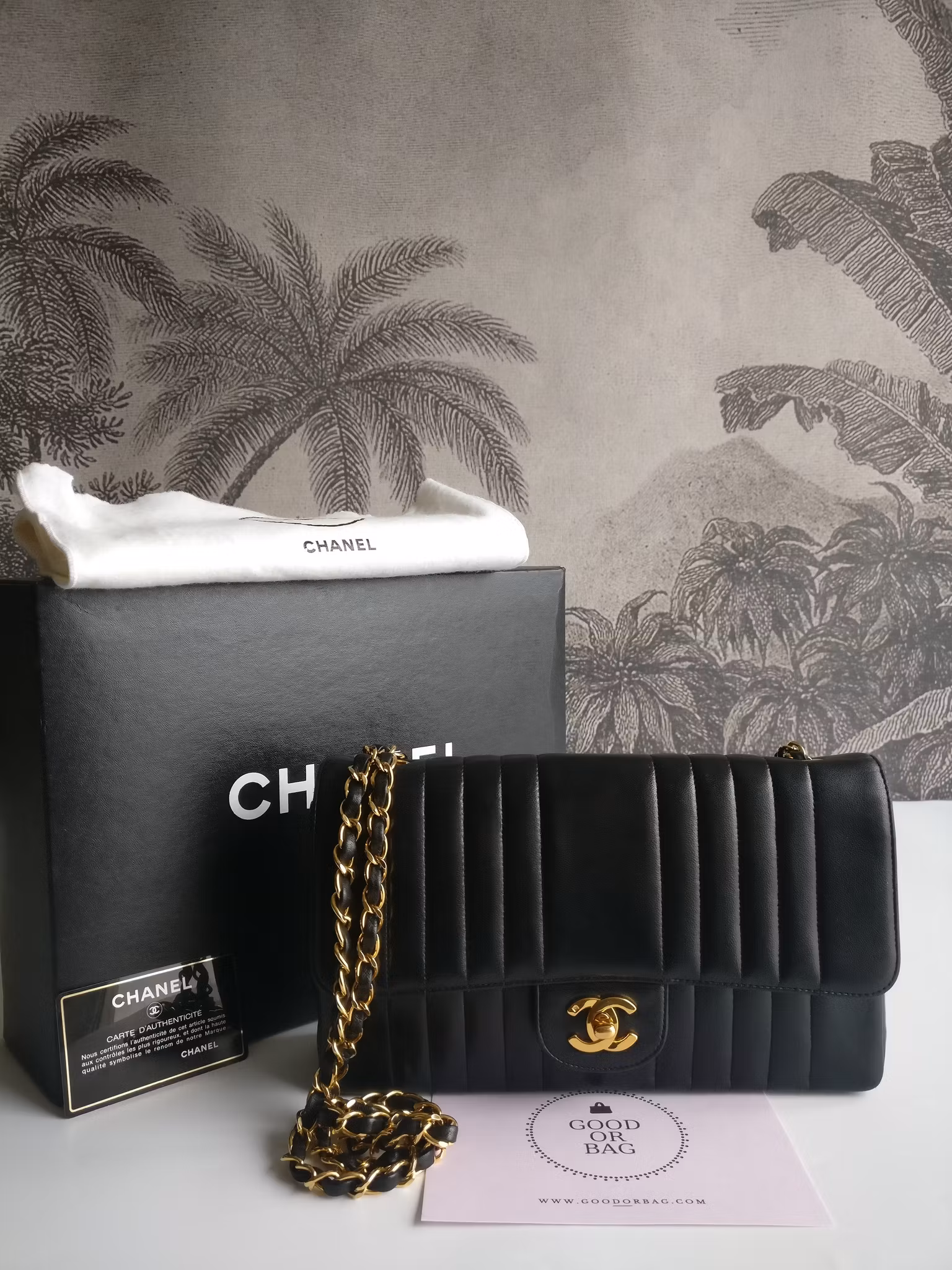 Chanel Vertical Quilt Small Flap Bag