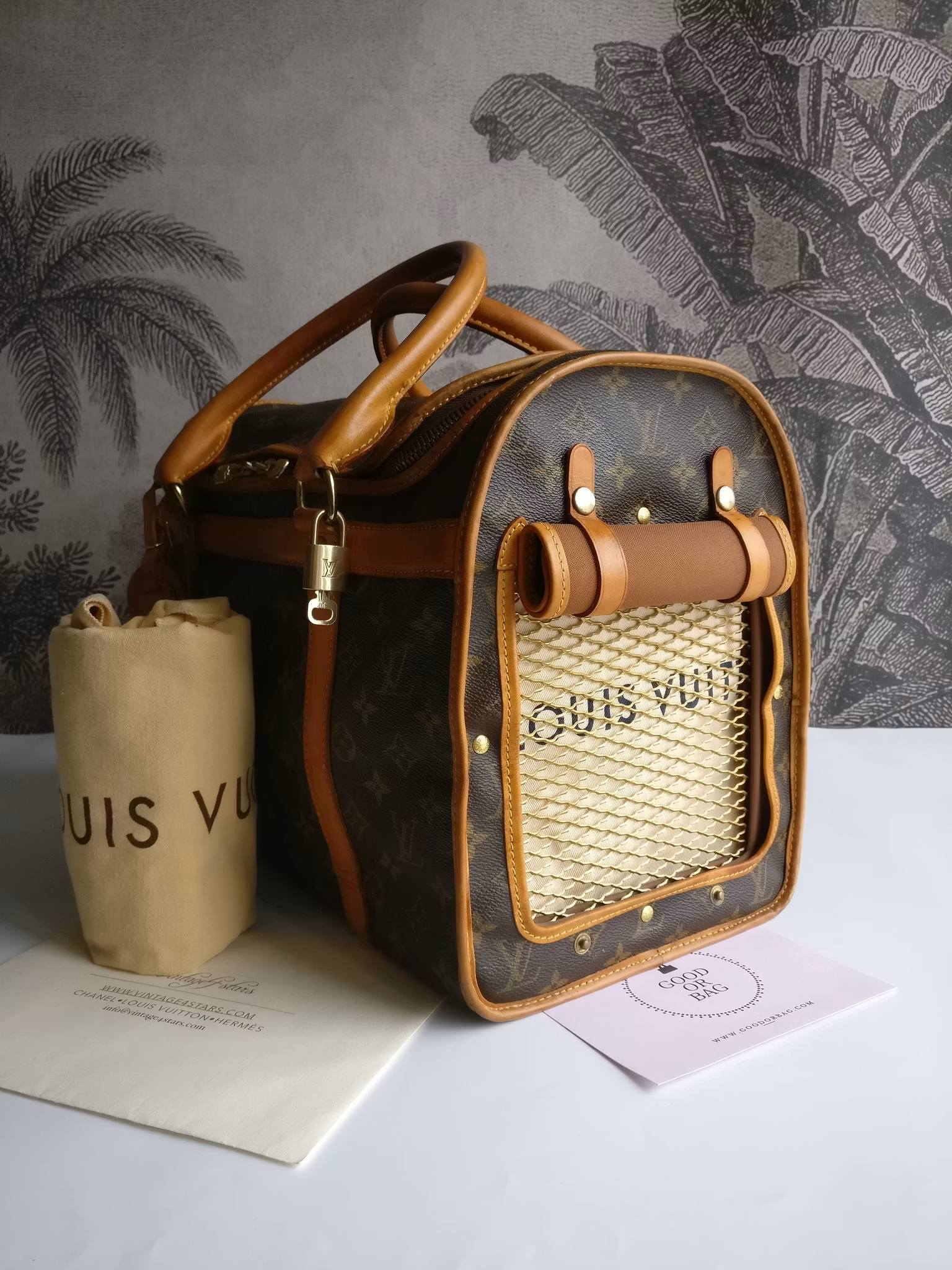 Louis Vuitton Dog Carrier 40 Sac Chien