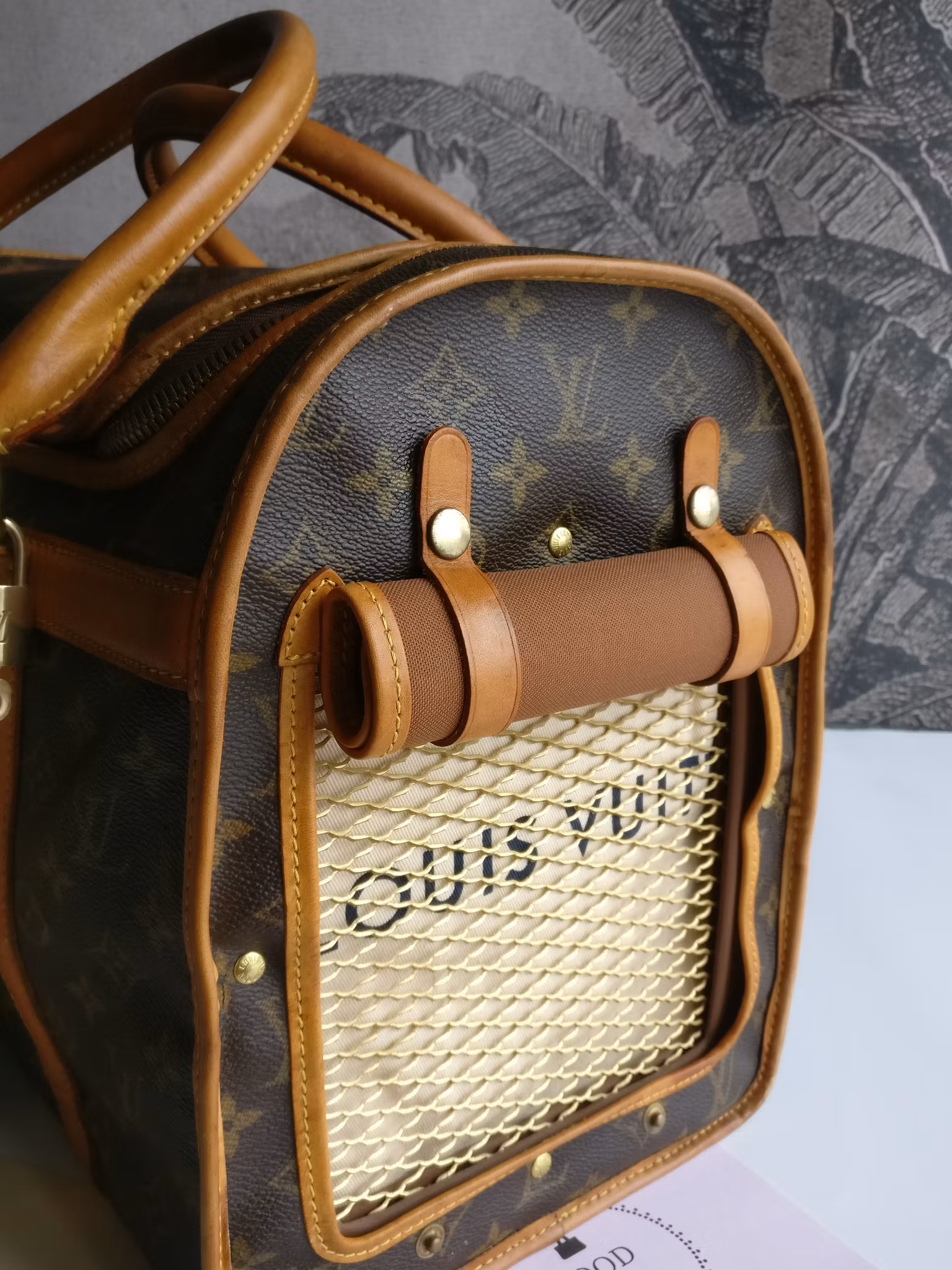 Louis Vuitton Dog Carrier 40 Sac Chien