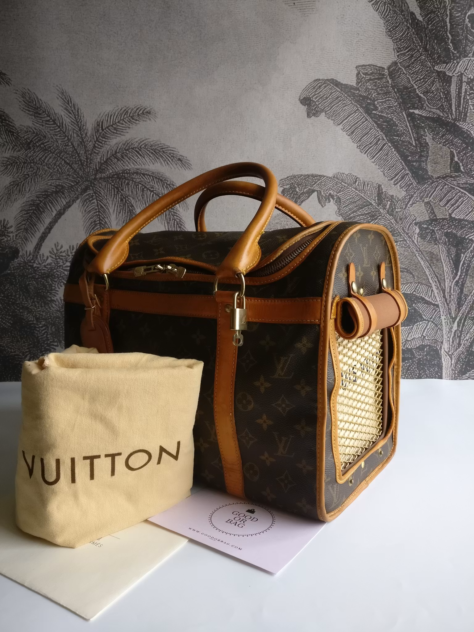Louis Vuitton Dog Carrier 40 Sac Chien