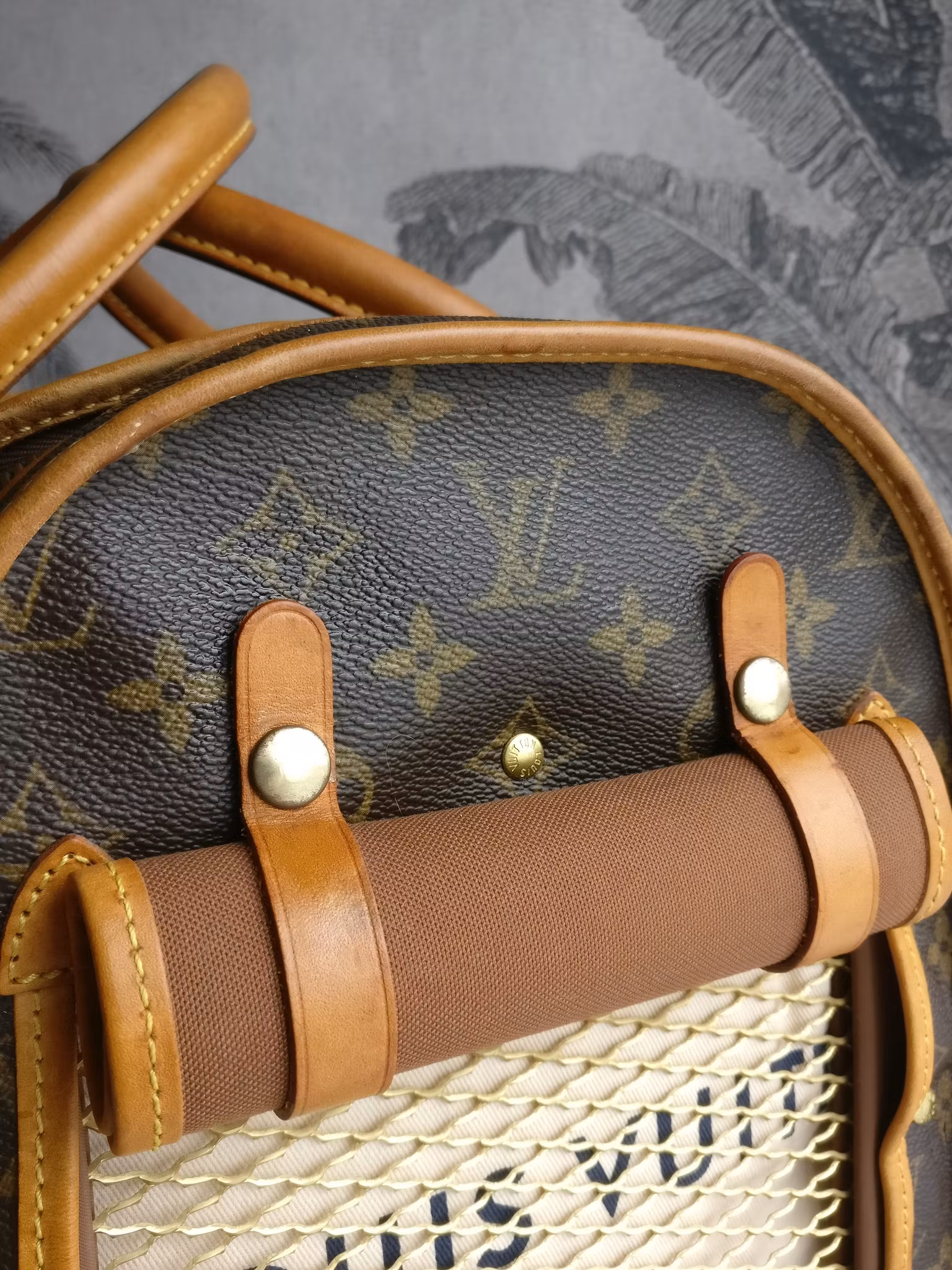 Louis Vuitton Dog Carrier 40 Sac Chien