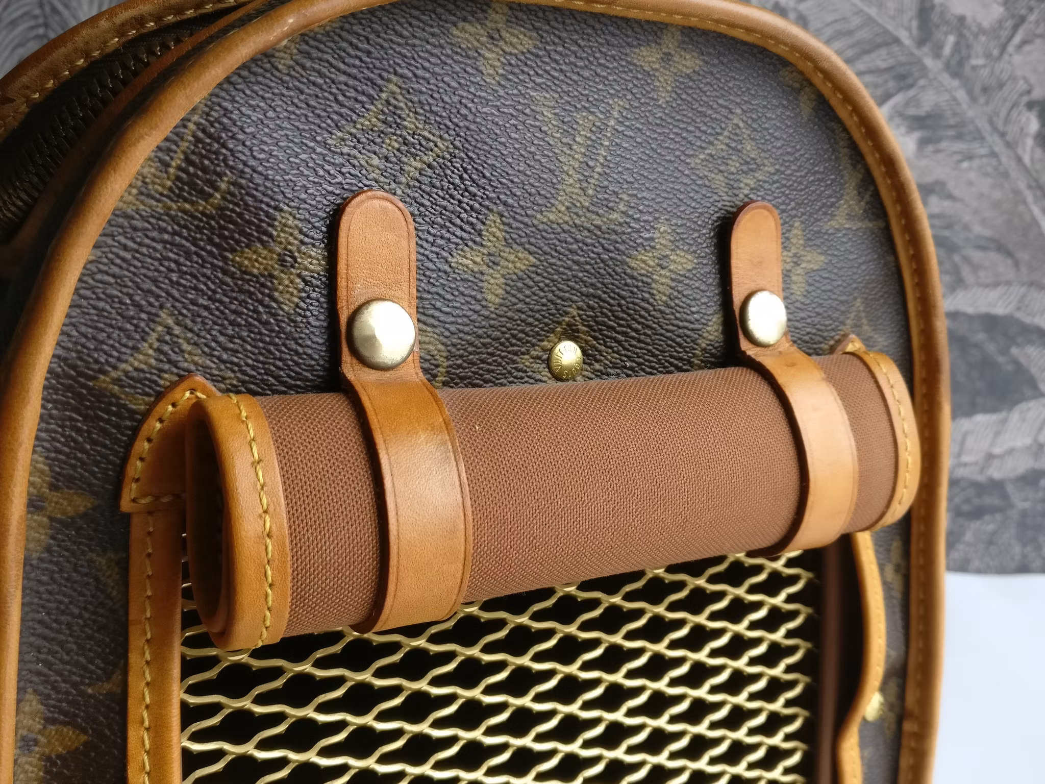 Louis Vuitton Dog Carrier 40 Sac Chien