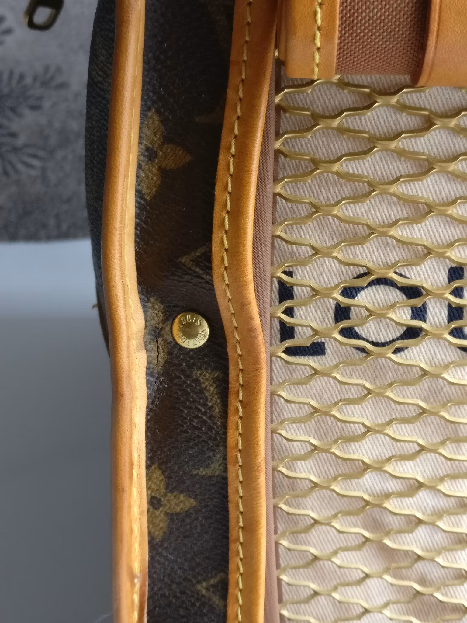 Louis Vuitton Dog Carrier 40 Sac Chien