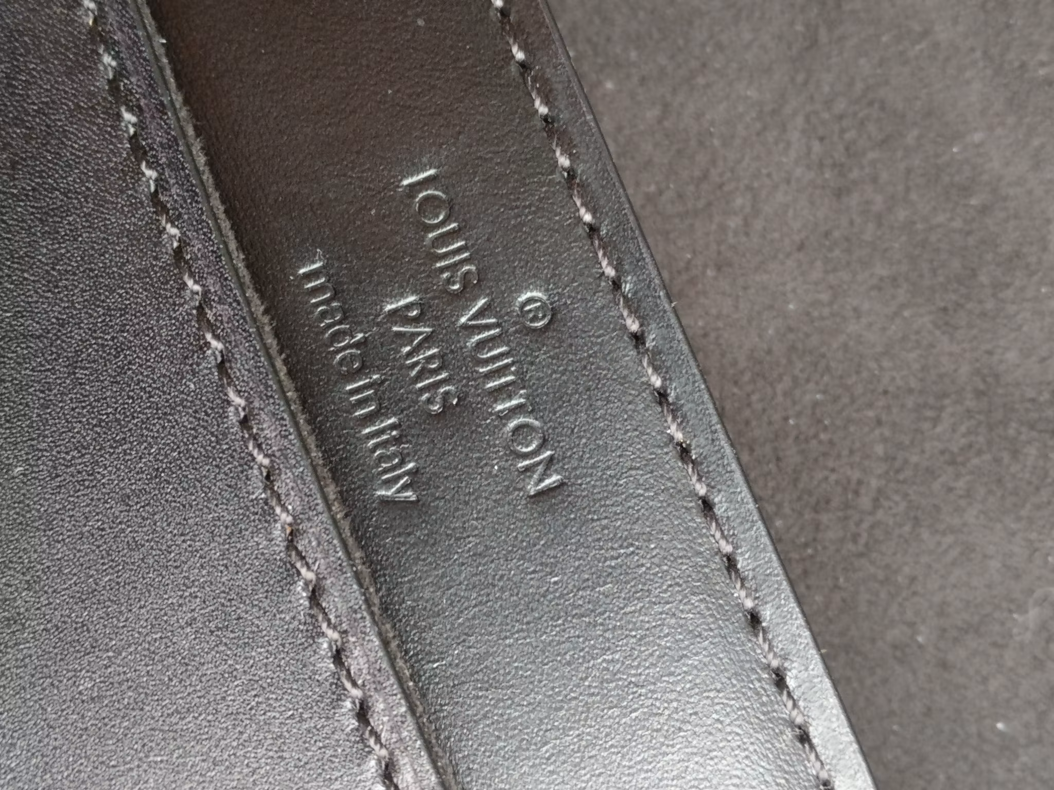 Louis Vuitton Pochette Louise GM Chain Bag Python Clasp