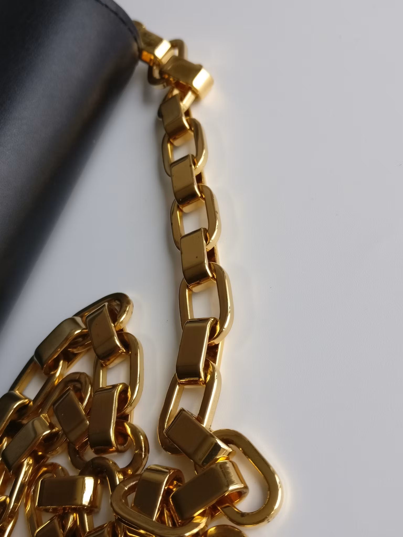 Louis Vuitton Pochette Louise GM Chain Bag Python Clasp