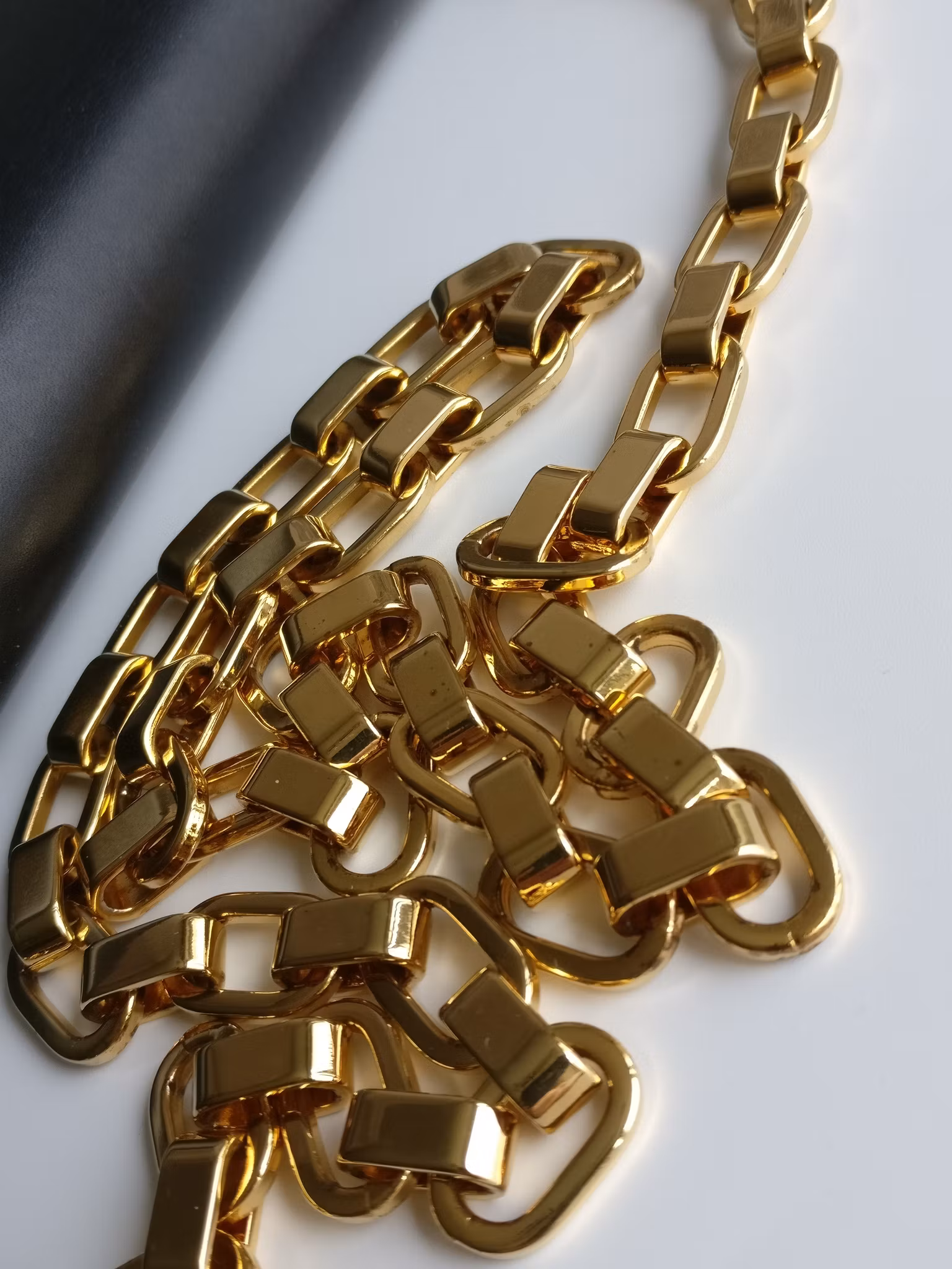 Louis Vuitton Pochette Louise GM Chain Bag Python Clasp
