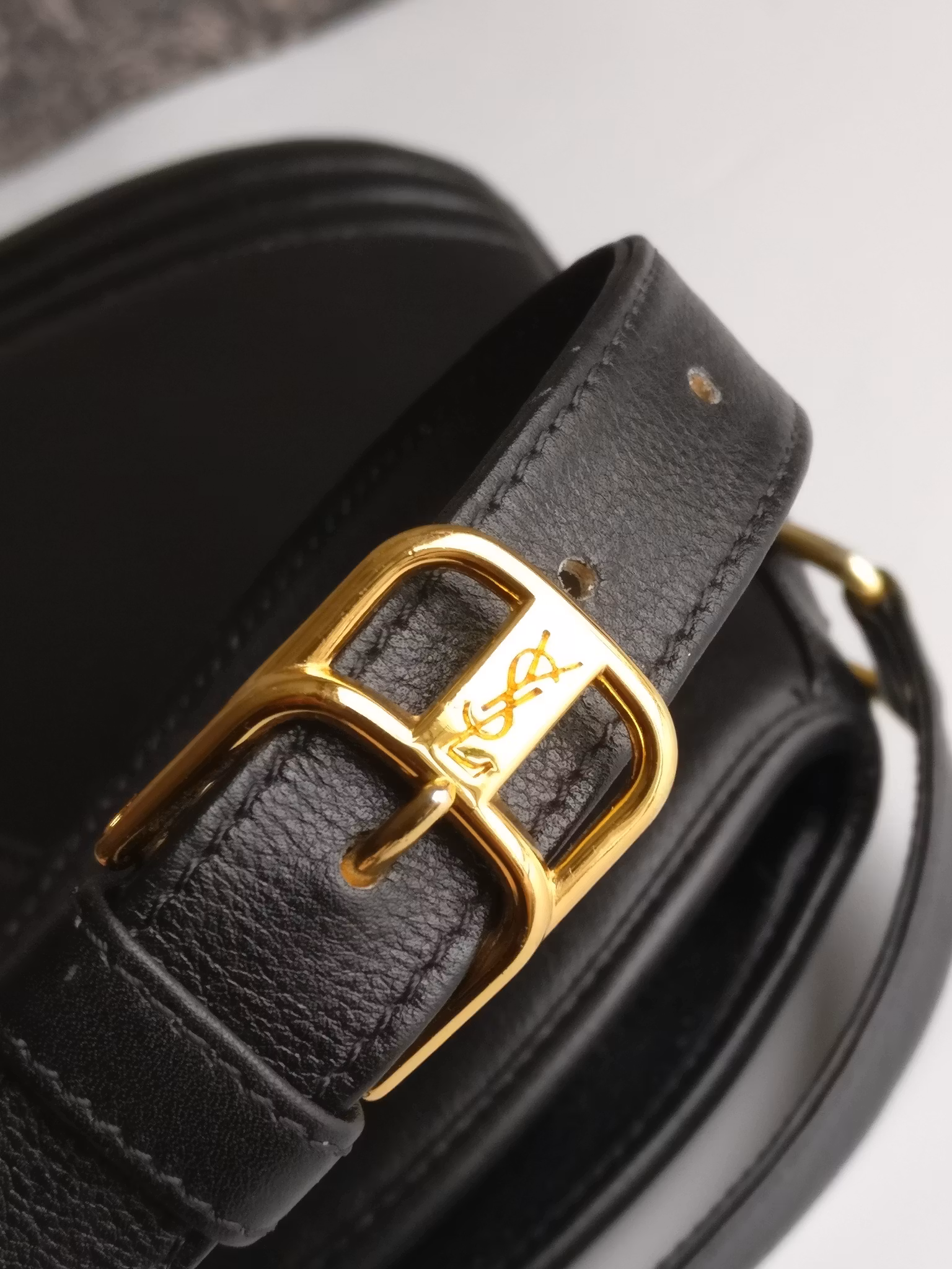 Yves Saint Laurent Vintage Bucket Crossbody Bag