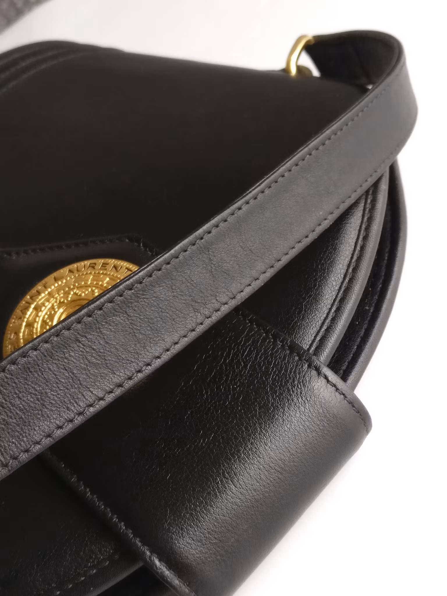 Yves Saint Laurent Vintage Bucket Crossbody Bag