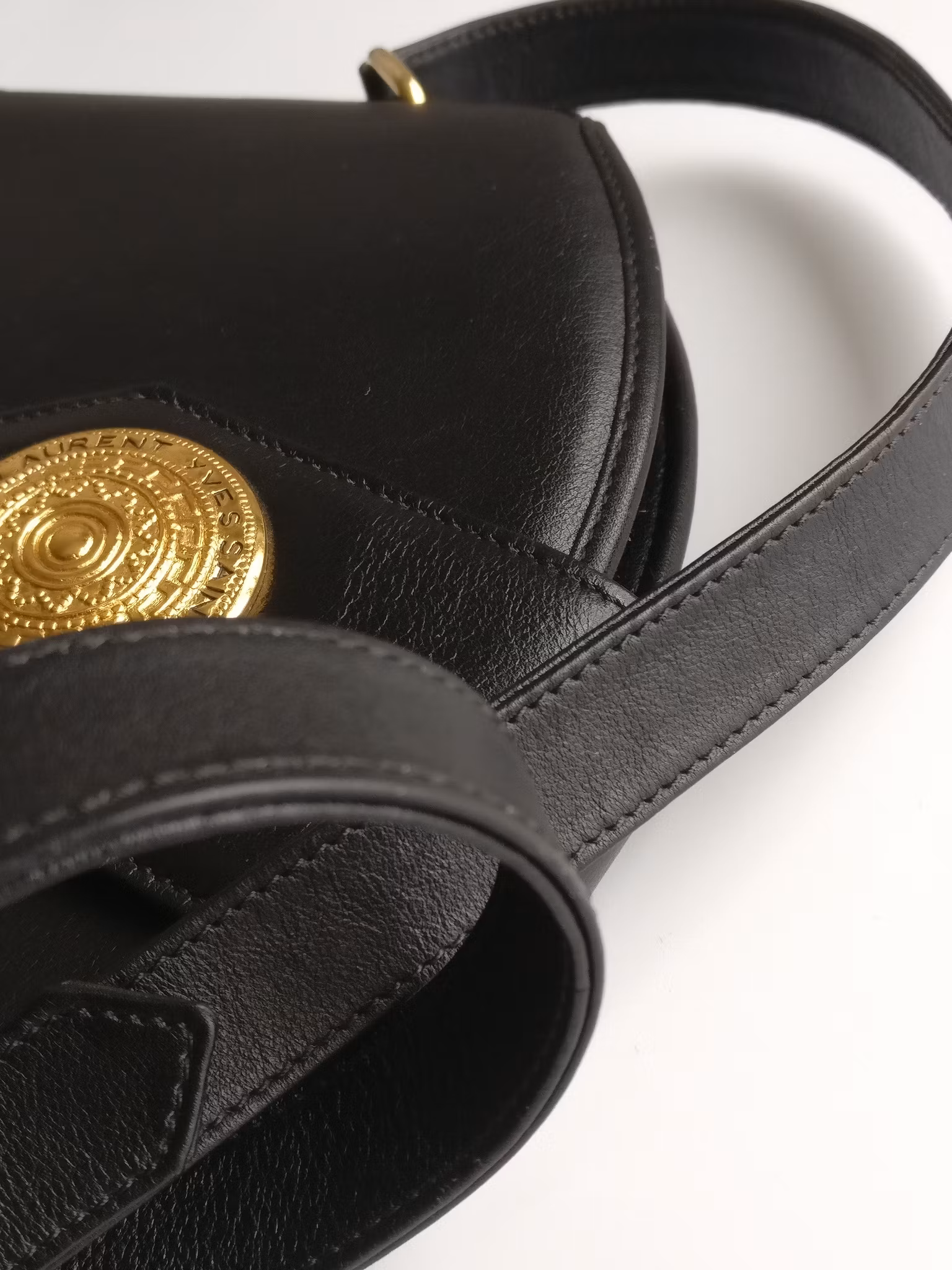 Yves Saint Laurent Vintage Bucket Crossbody Bag