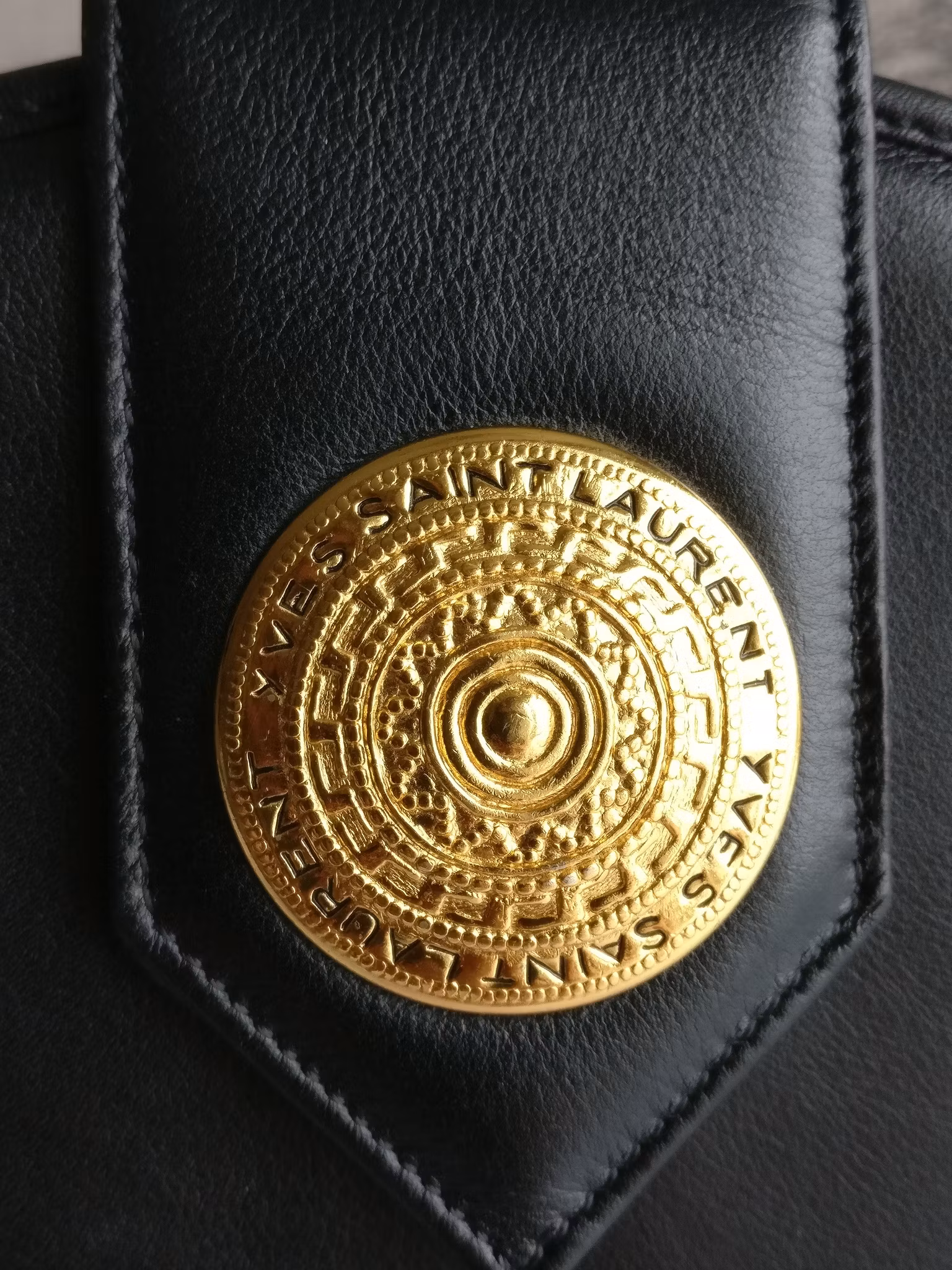 Yves Saint Laurent Vintage Bucket Crossbody Bag