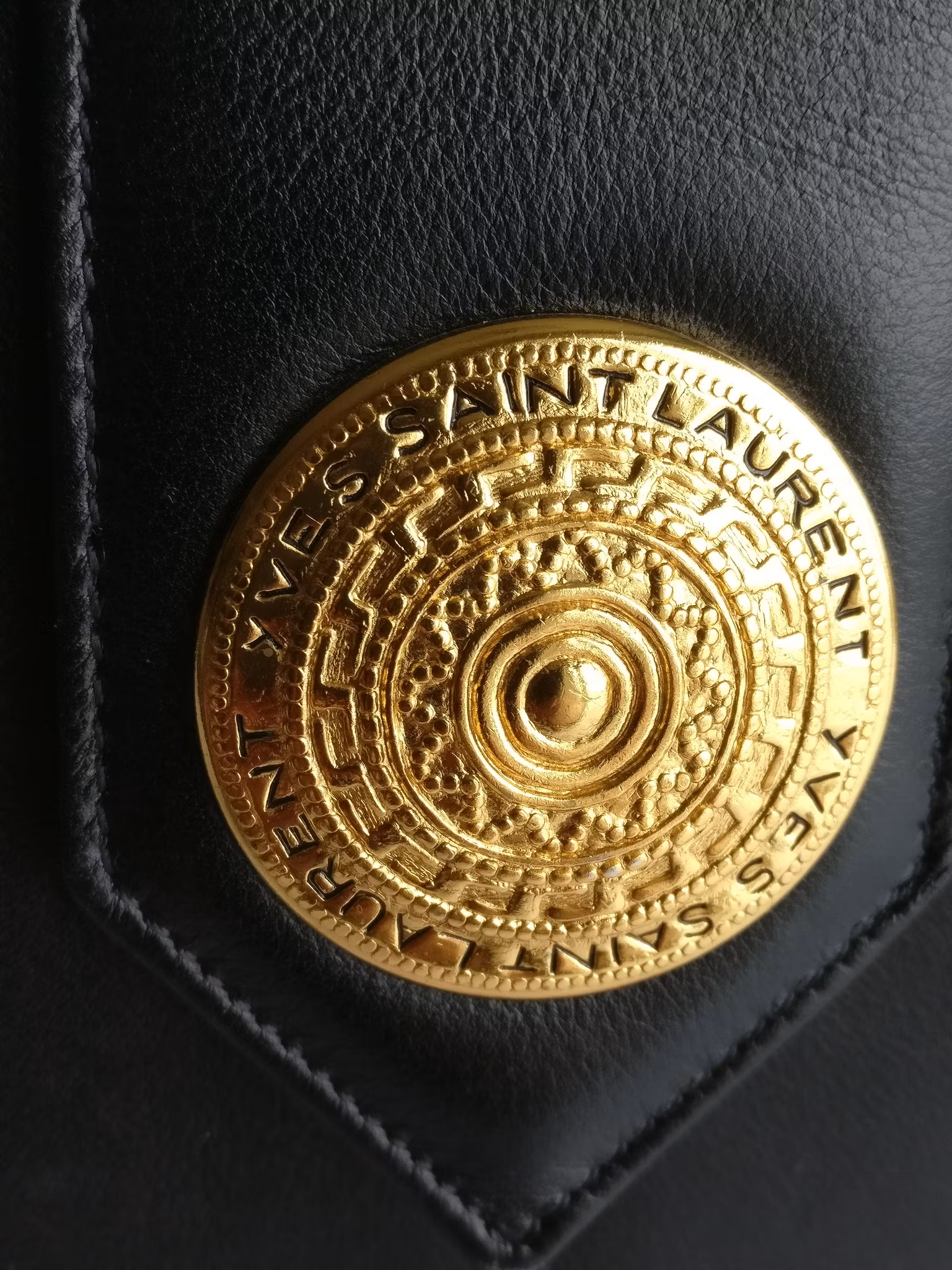 Yves Saint Laurent Vintage Bucket Crossbody Bag