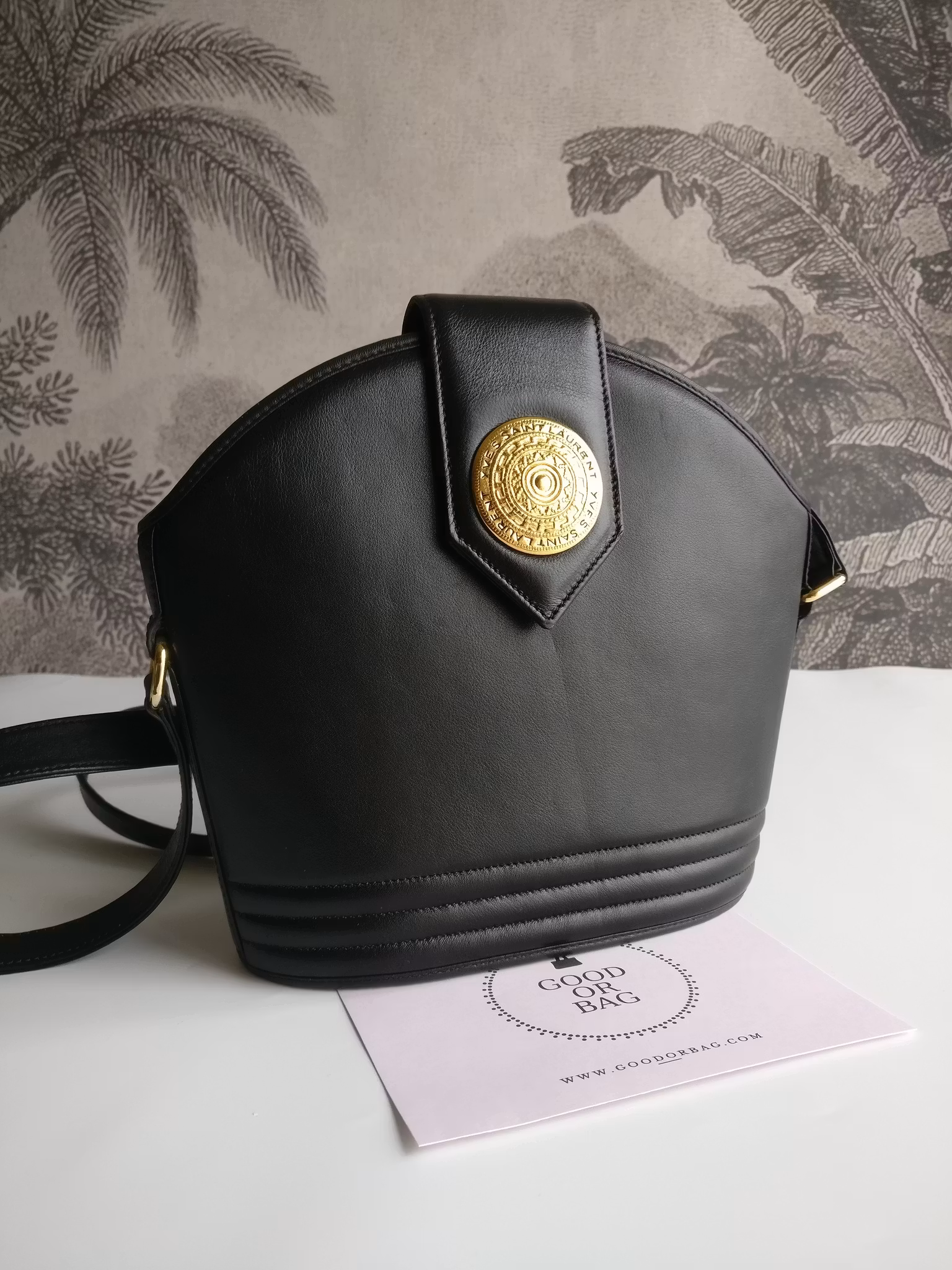 Yves Saint Laurent Vintage Bucket Crossbody Bag