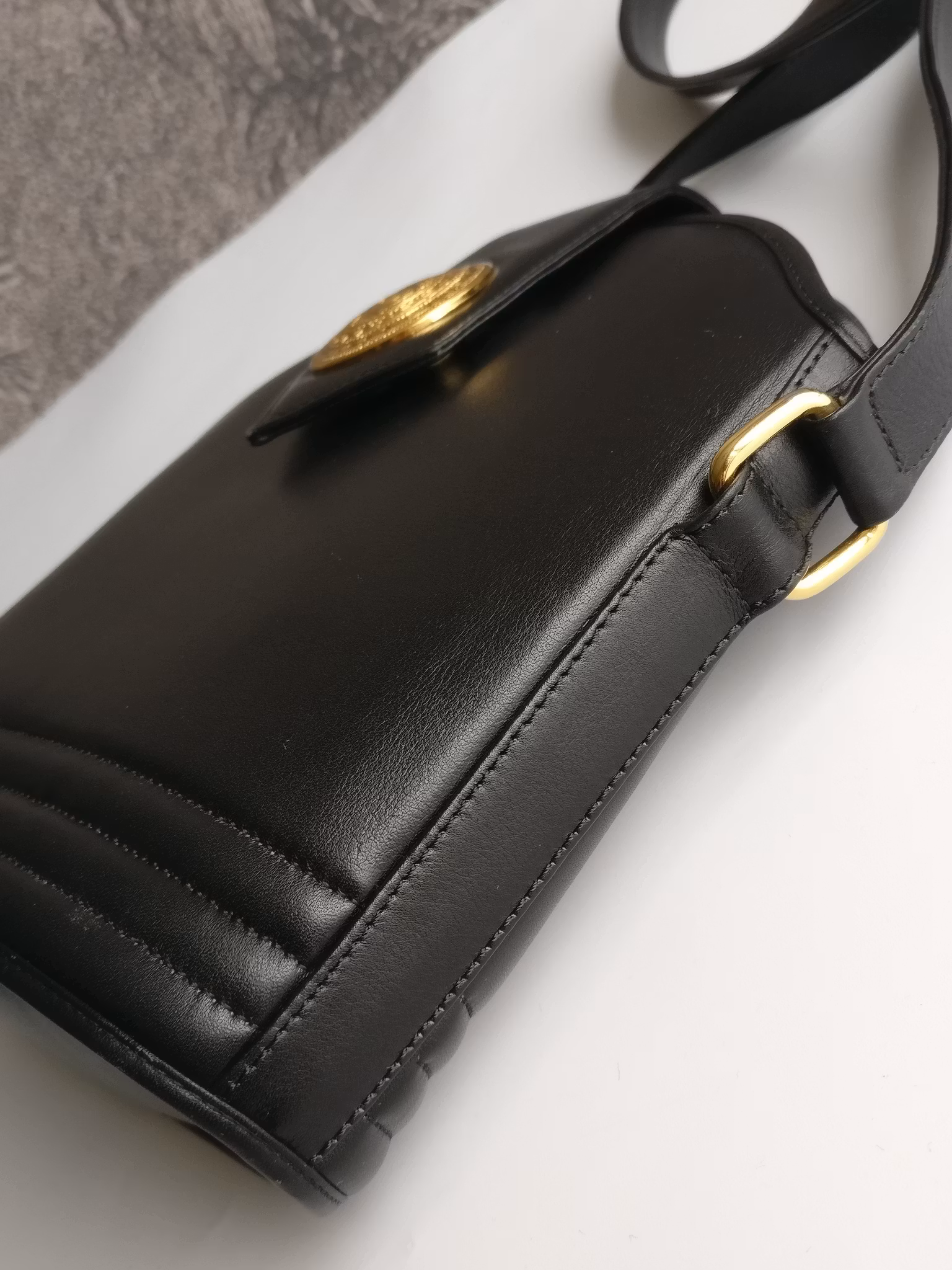 Yves Saint Laurent Vintage Bucket Crossbody Bag