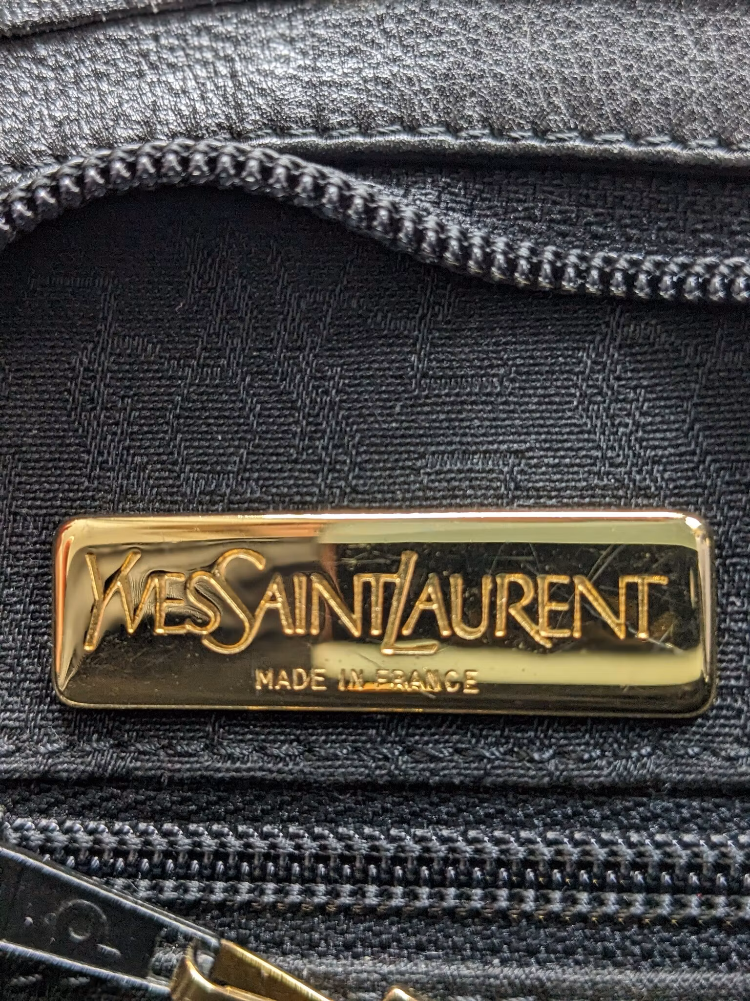 Yves Saint Laurent Vintage Bucket Crossbody Bag