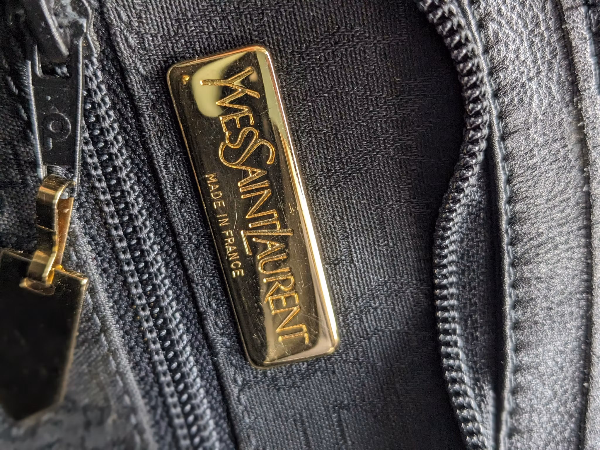 Yves Saint Laurent Vintage Bucket Crossbody Bag