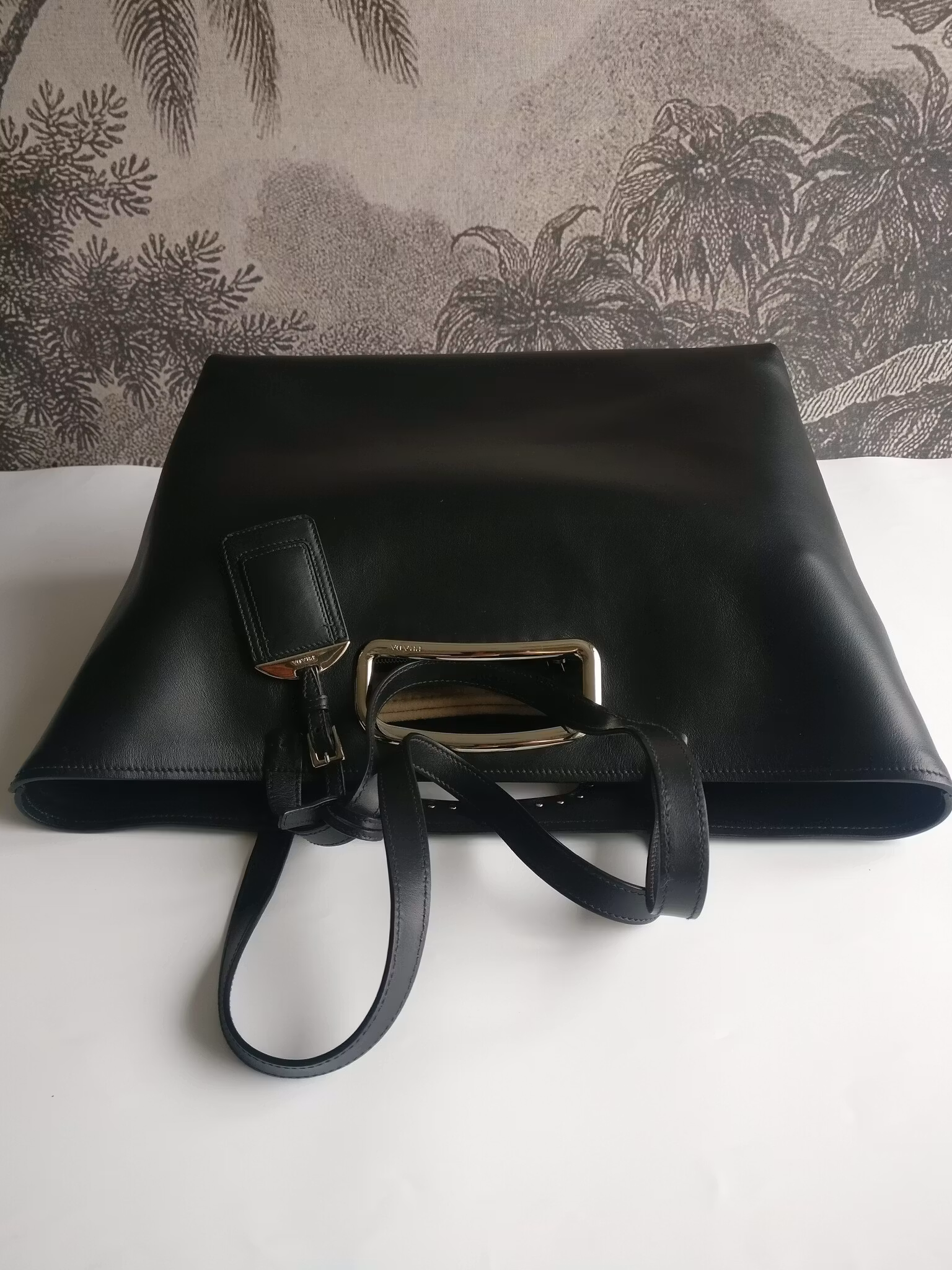 Prada 2Way Cut-out Handle Tote