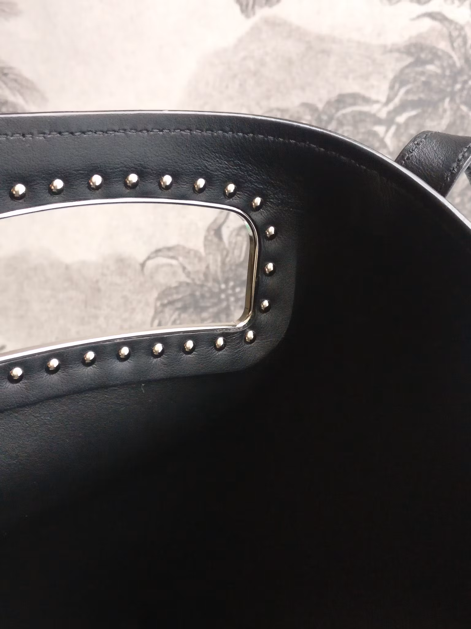 Prada 2Way Cut-out Handle Tote