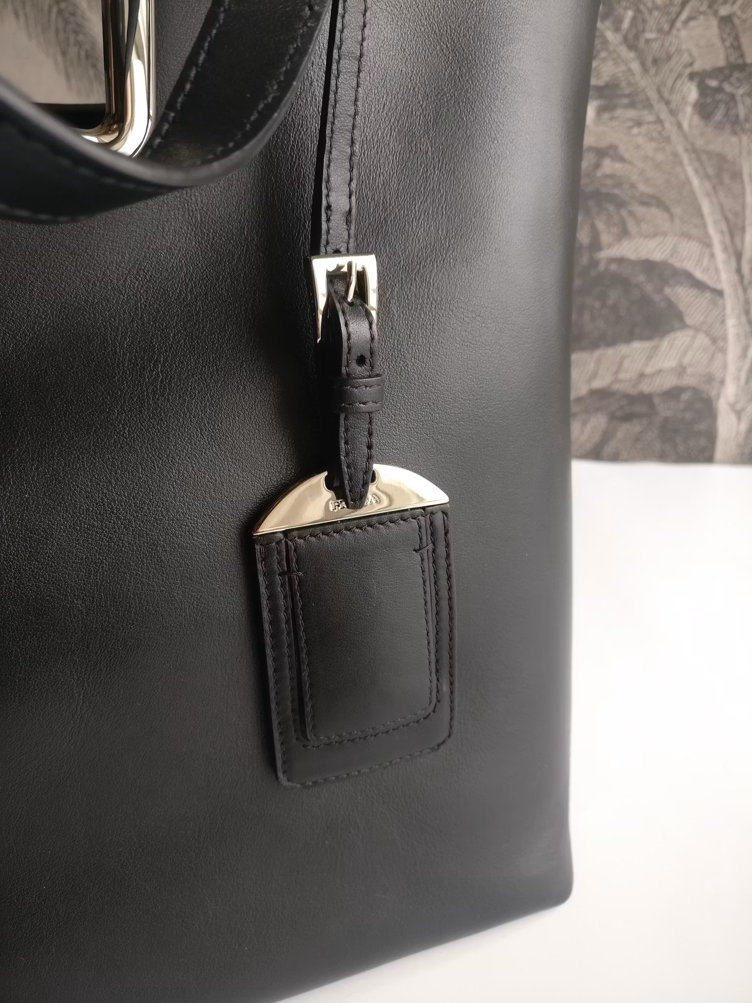 Prada 2Way Cut-out Handle Tote