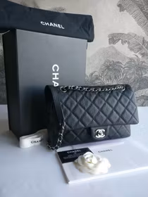 Chanel Easy Flap Bag caviar