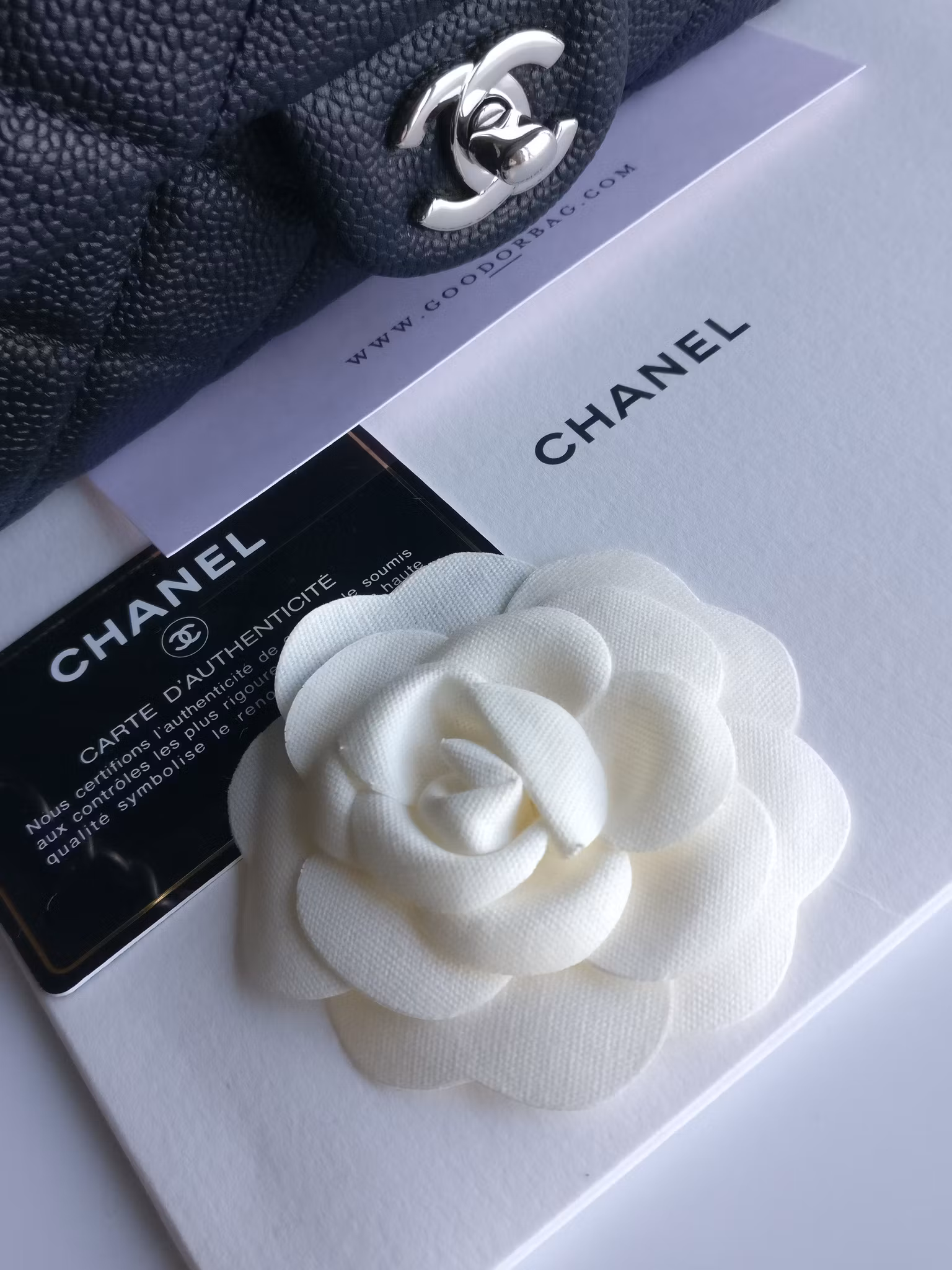 Chanel Easy Flap Bag caviar