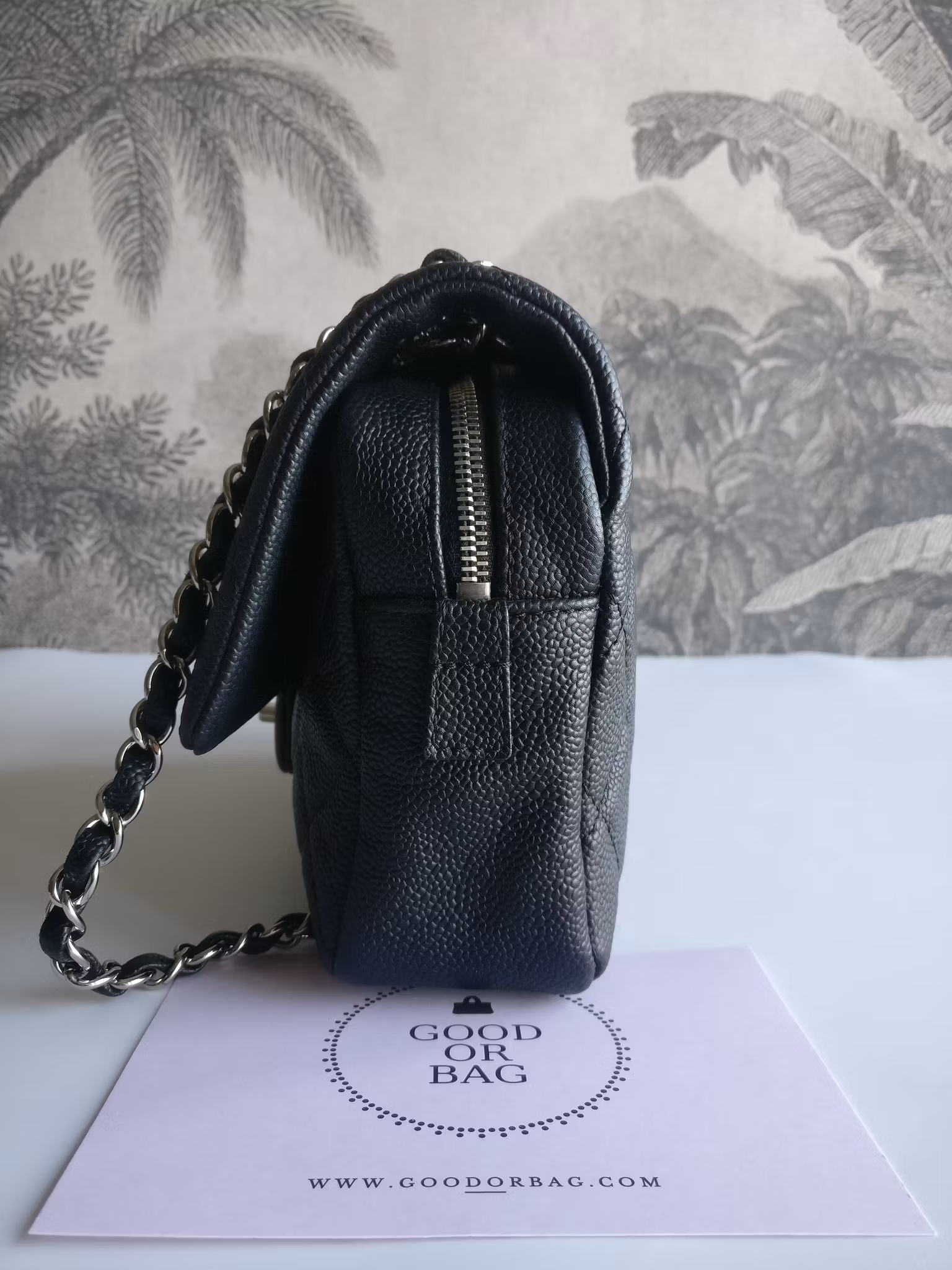 Chanel Easy Flap Bag caviar