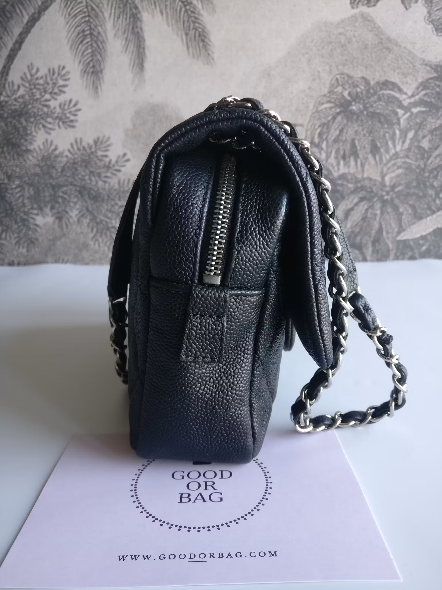 Chanel Easy Flap Bag caviar