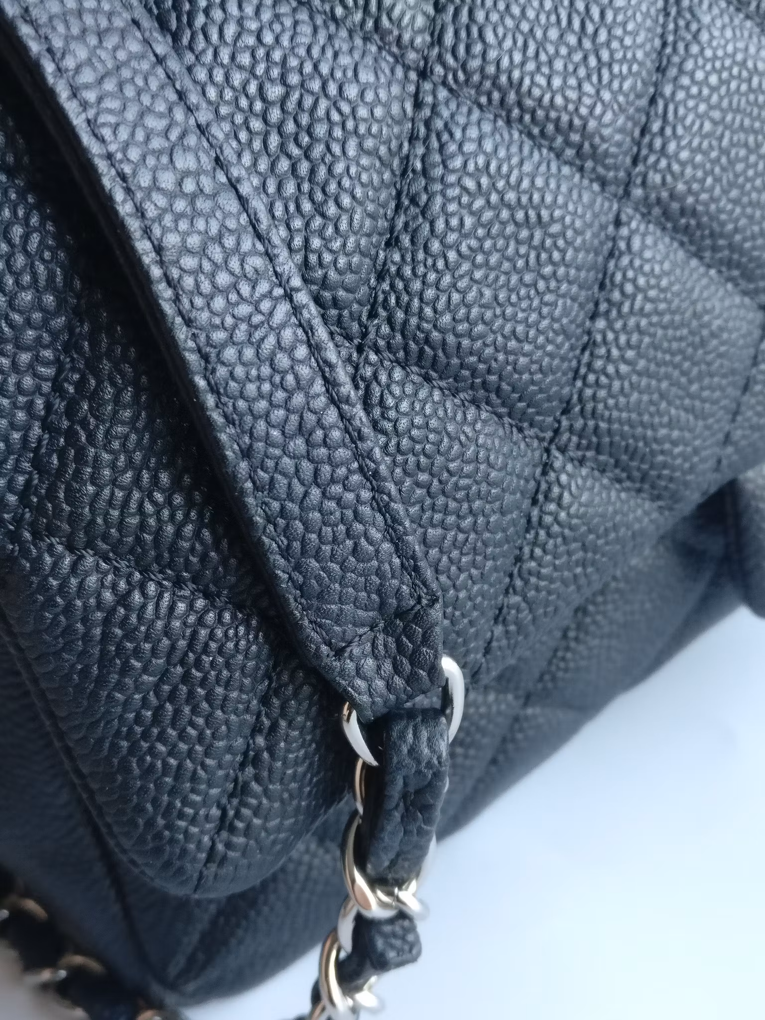 Chanel Easy Flap Bag caviar