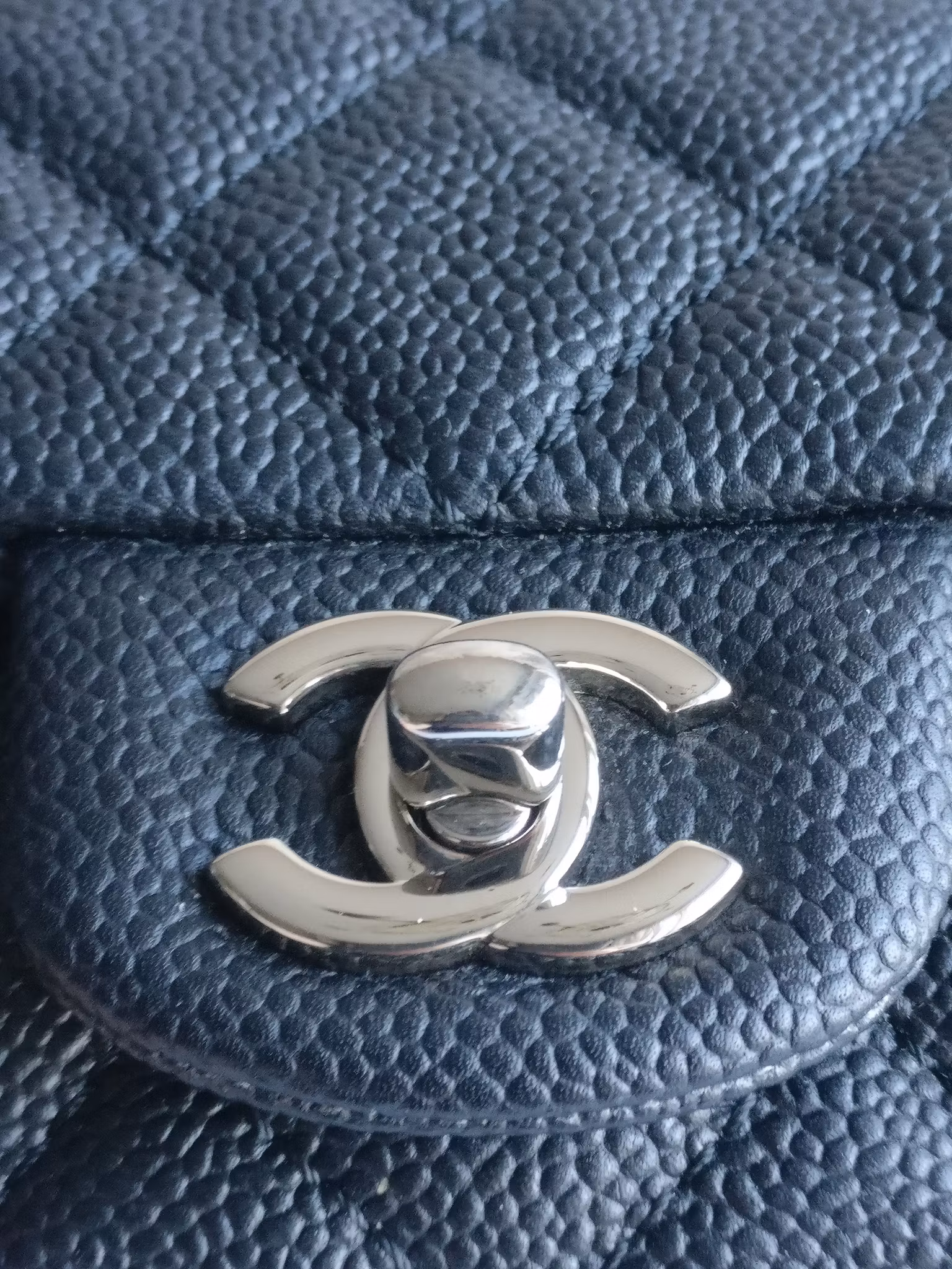 Chanel Easy Flap Bag caviar