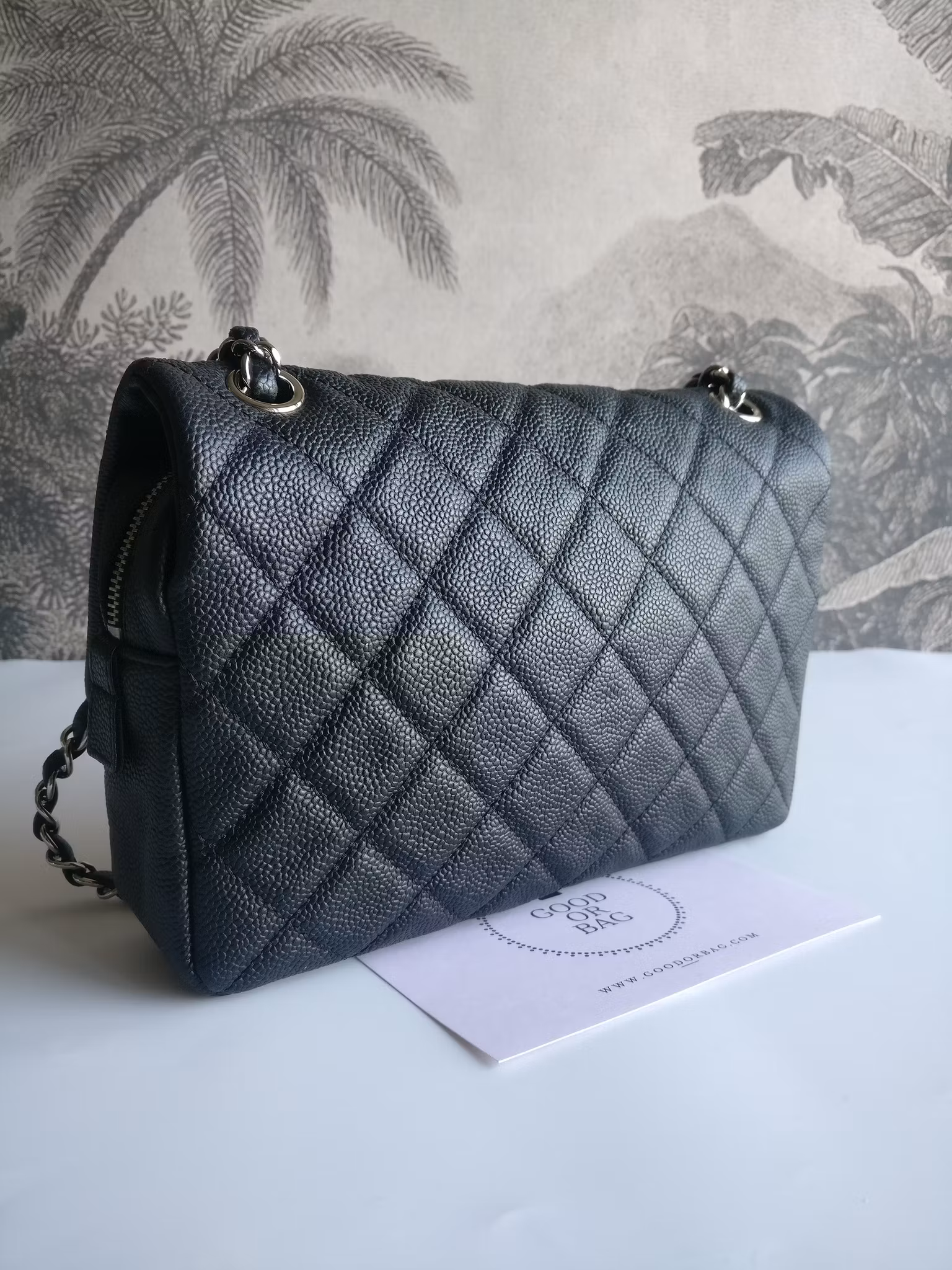 Chanel Easy Flap Bag caviar