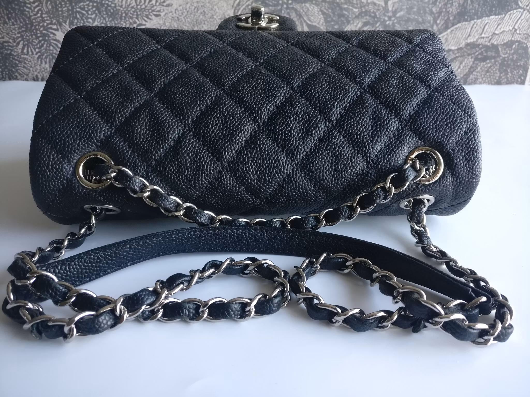 Chanel Easy Flap Bag caviar