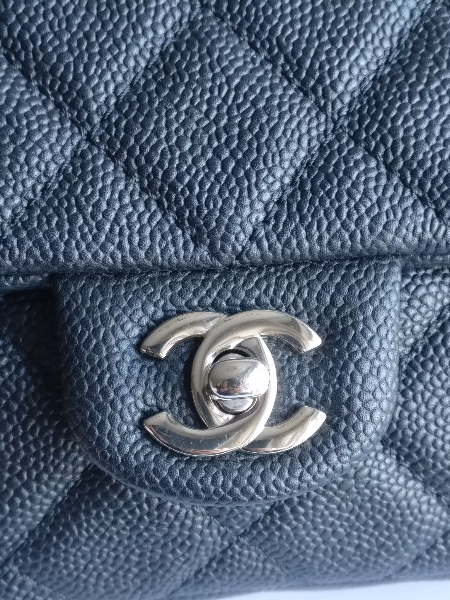 Chanel Easy Flap Bag caviar