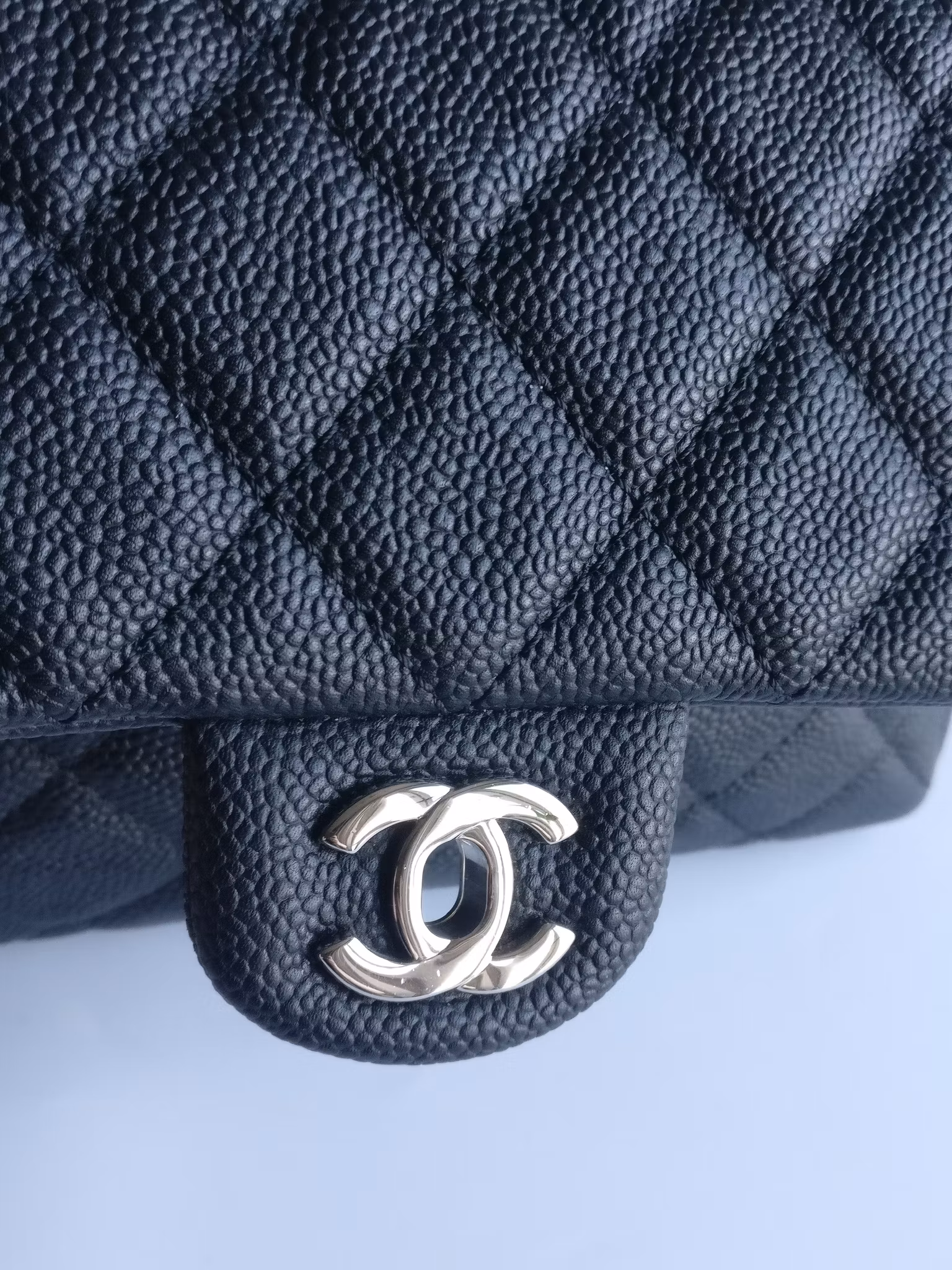 Chanel Easy Flap Bag caviar