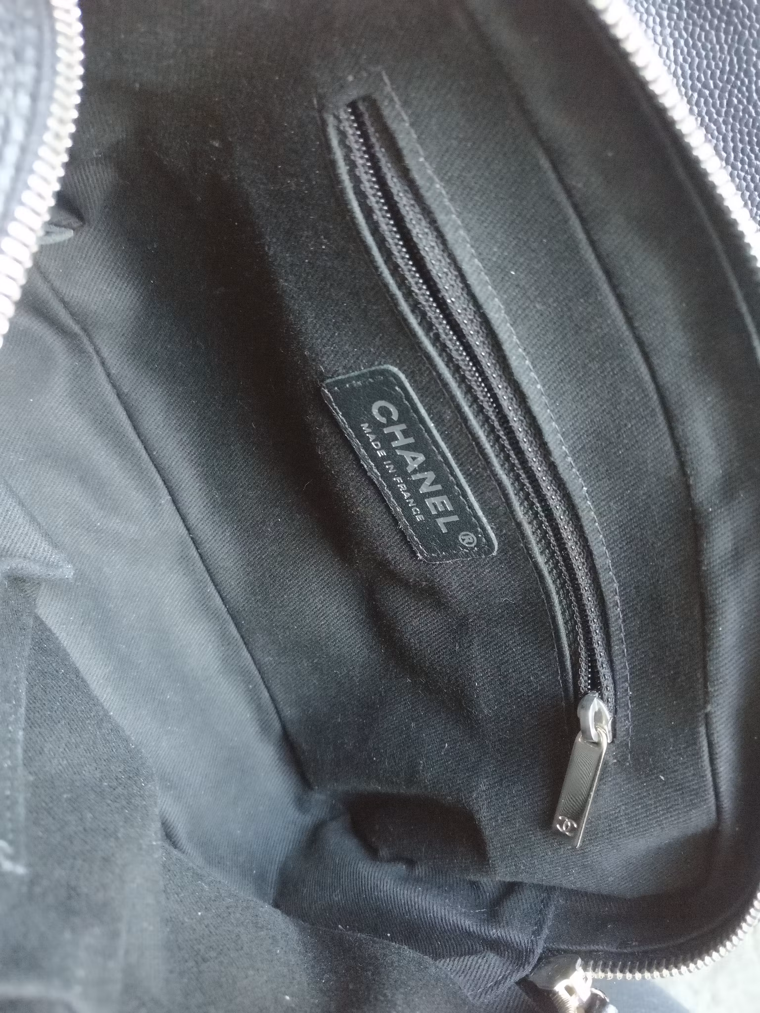 Chanel Easy Flap Bag caviar