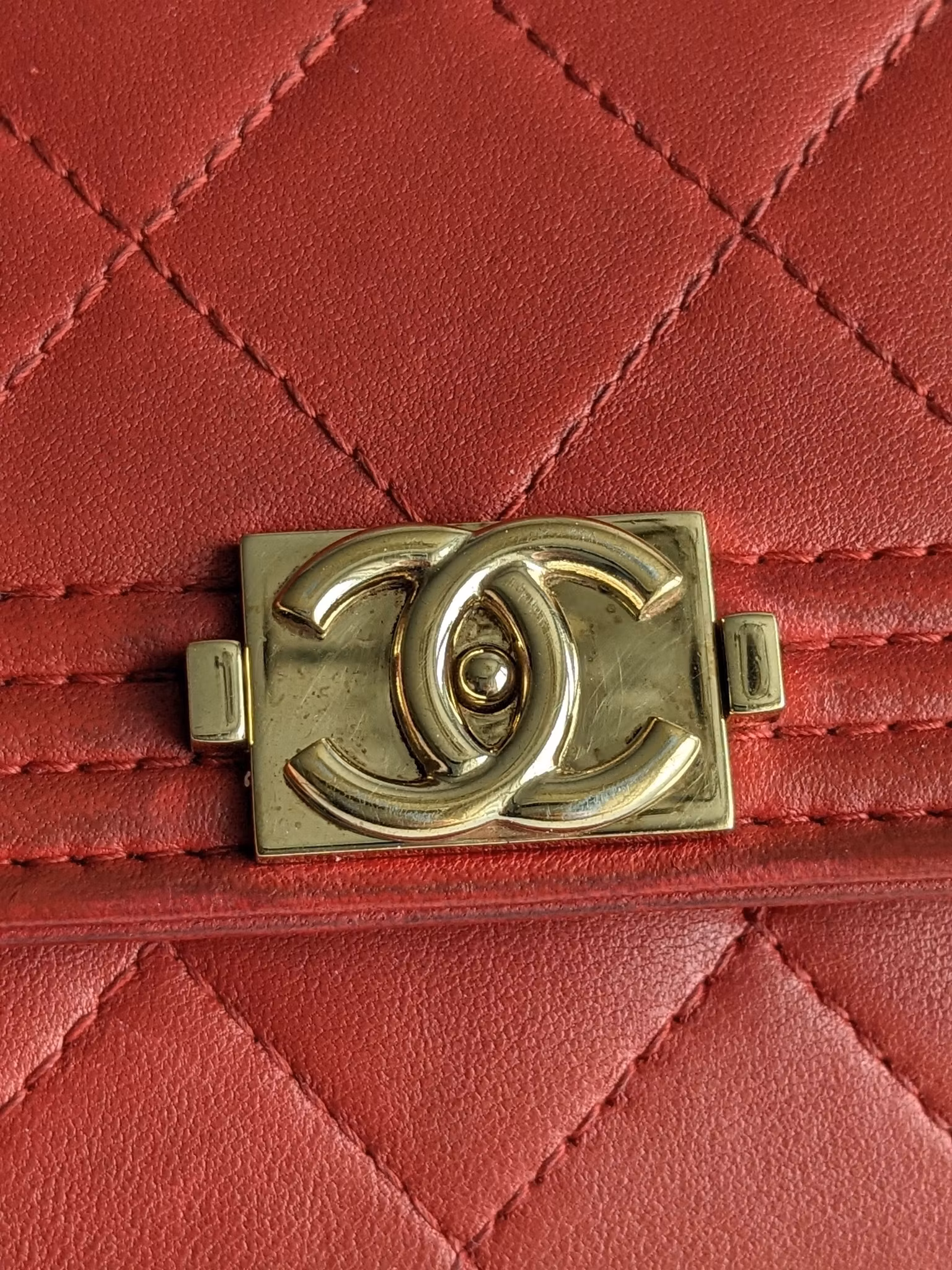 Chanel Boy Wallet on Chain