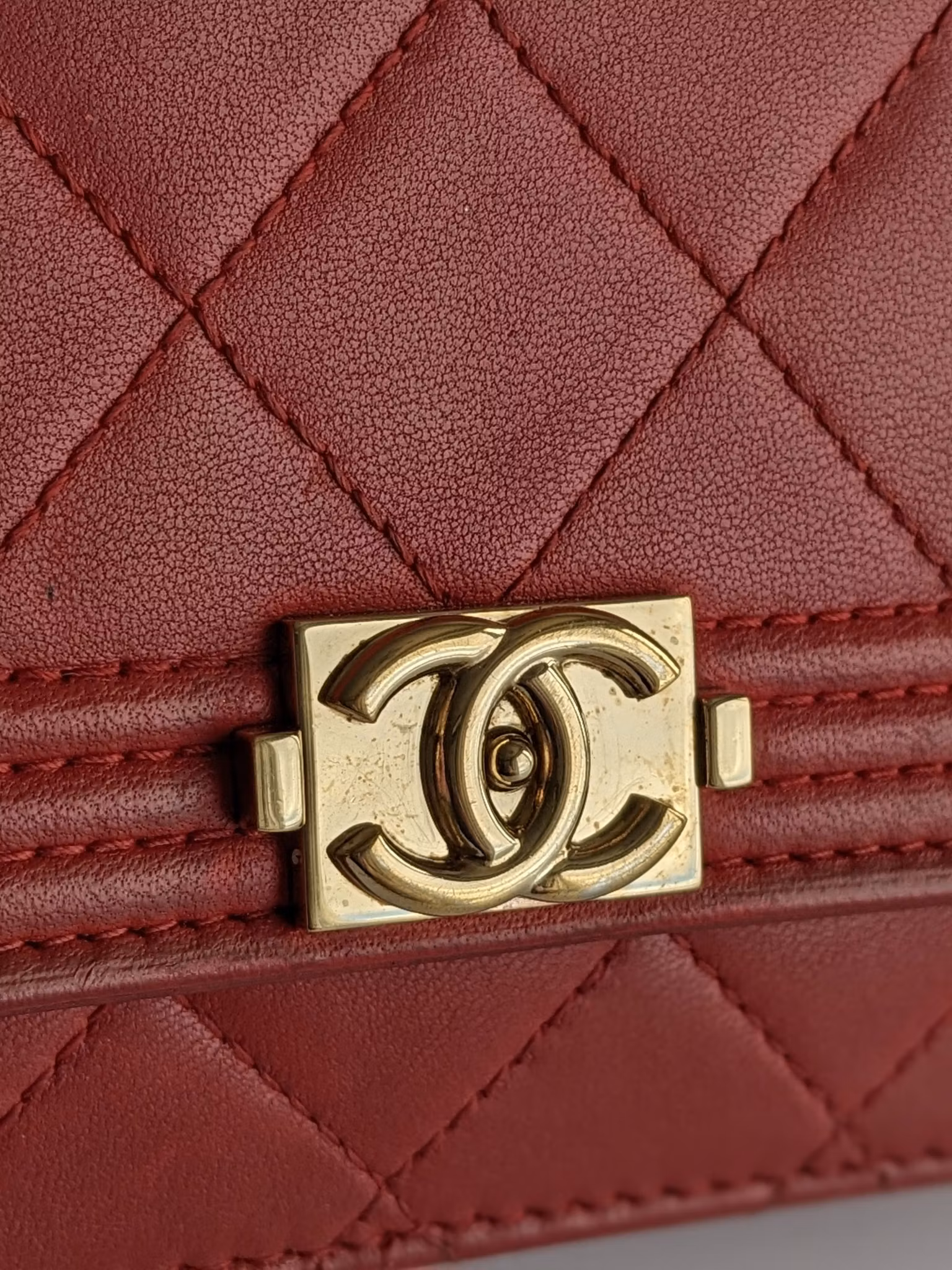Chanel Boy Wallet on Chain