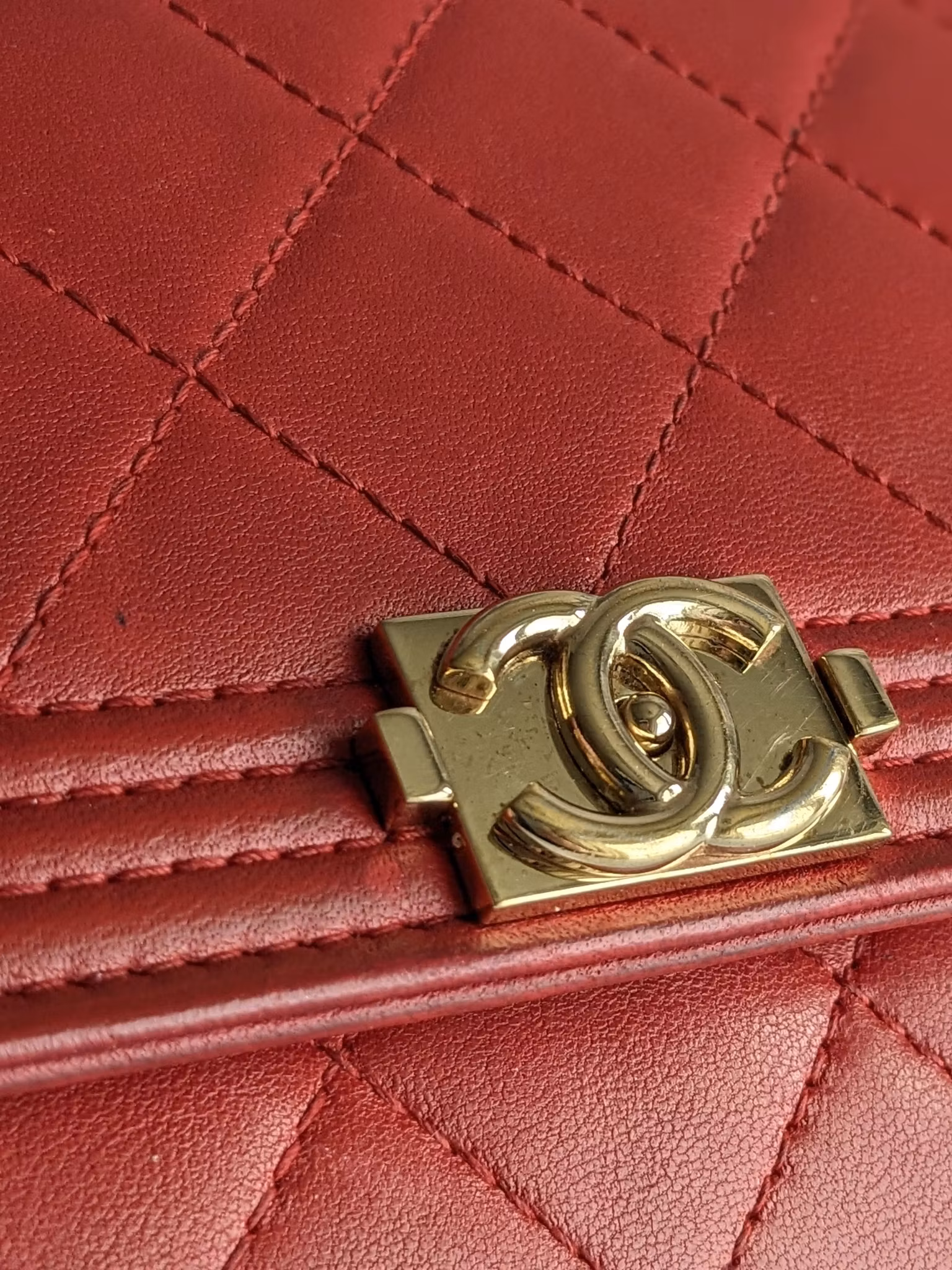 Chanel Boy Wallet on Chain
