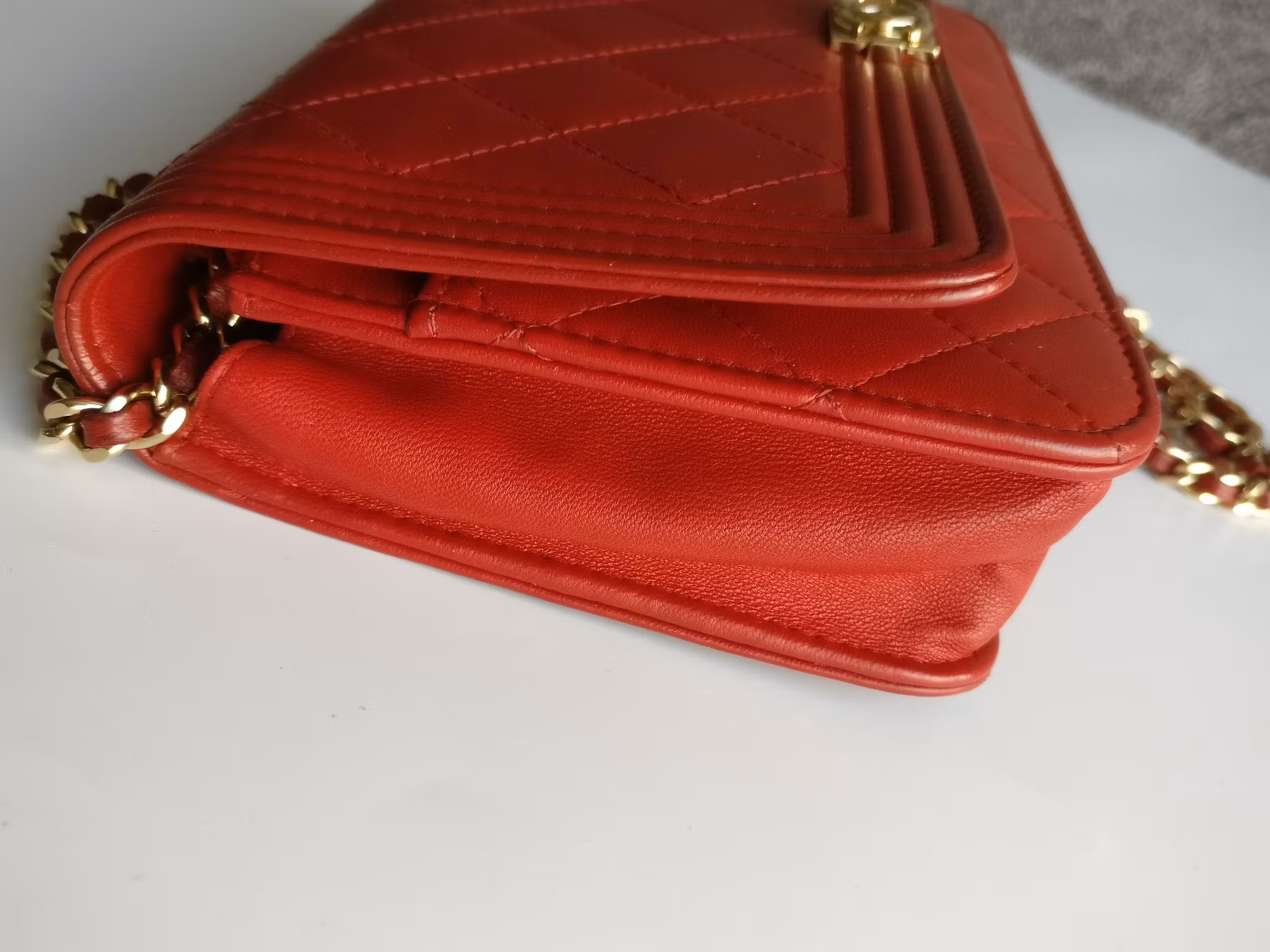 Chanel Boy Wallet on Chain