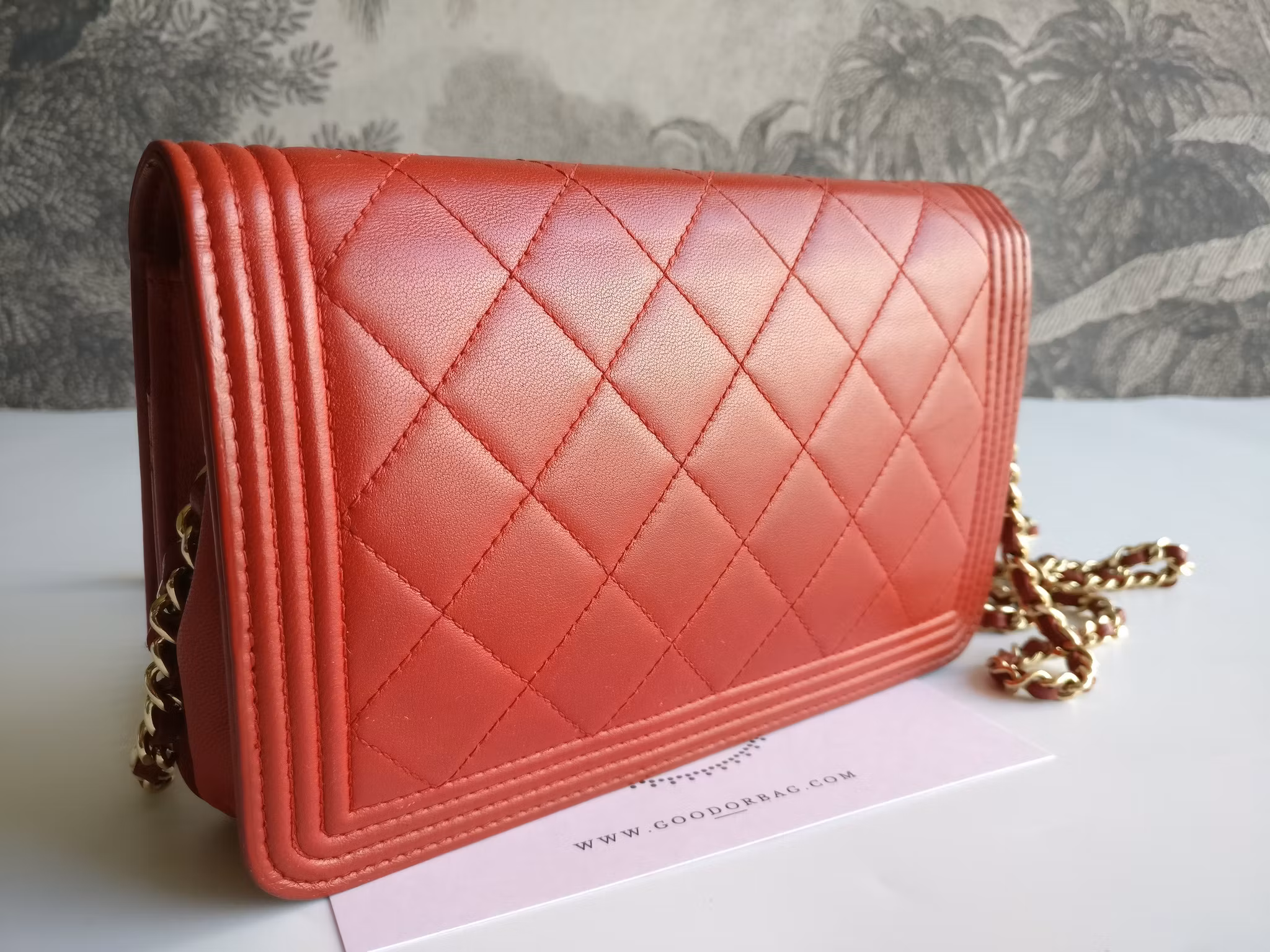 Chanel Boy Wallet on Chain
