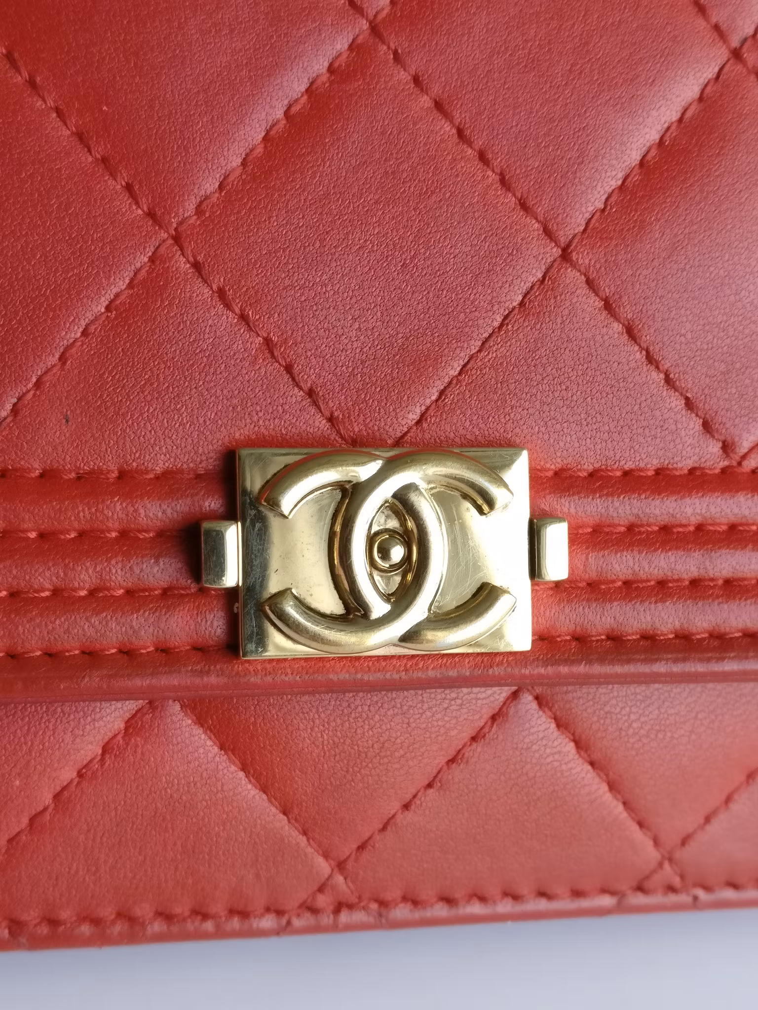 Chanel Boy Wallet on Chain
