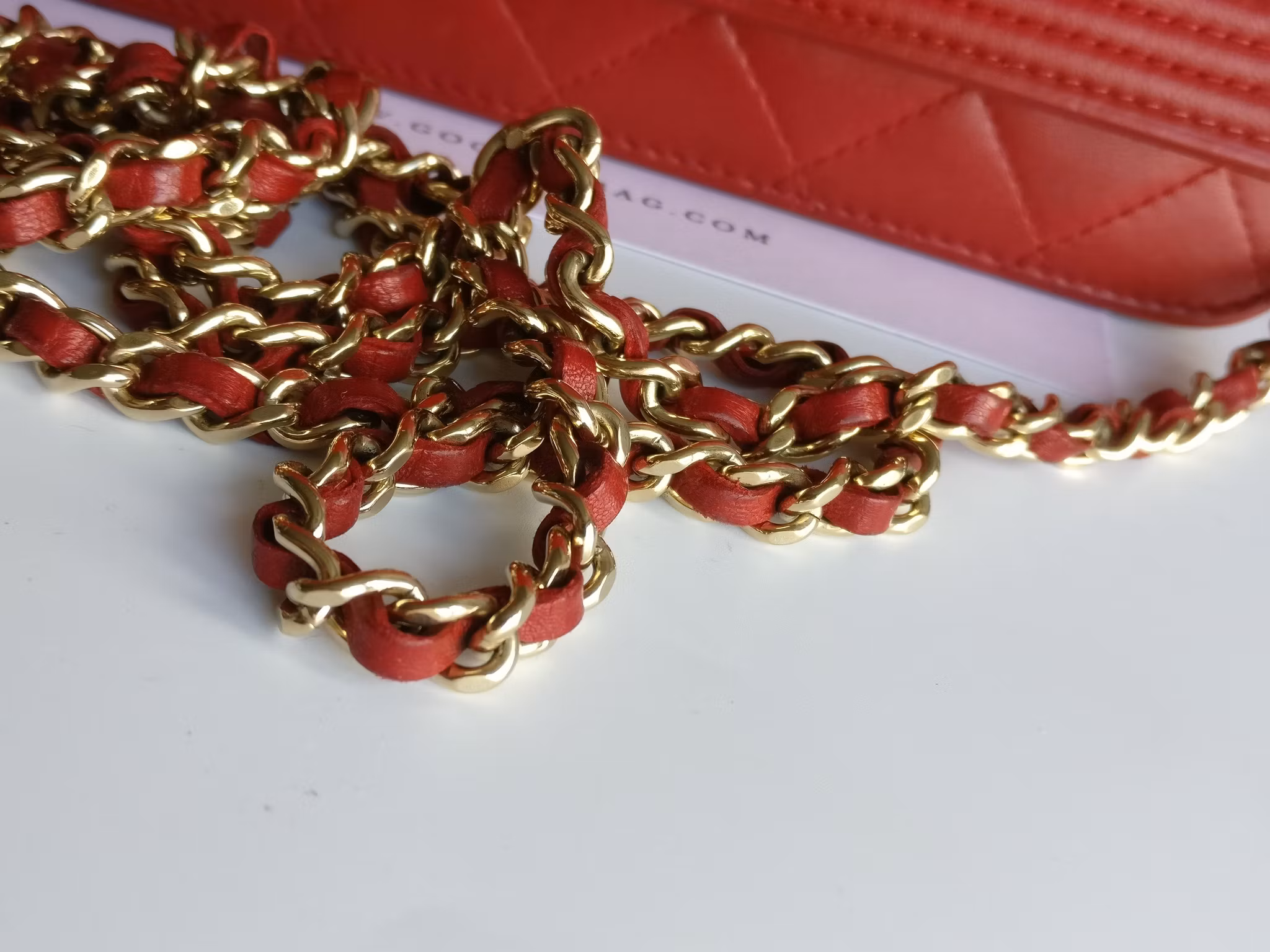 Chanel Boy Wallet on Chain