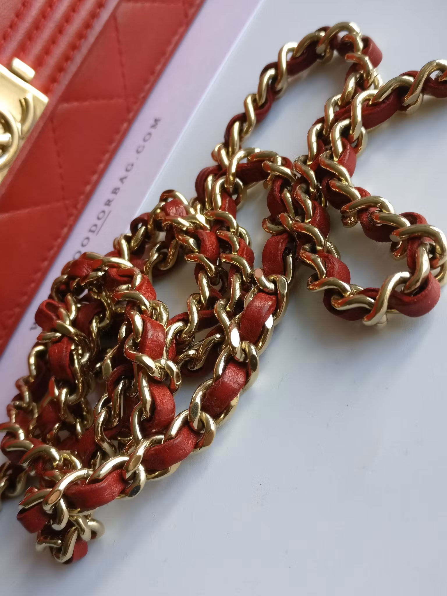 Chanel Boy Wallet on Chain