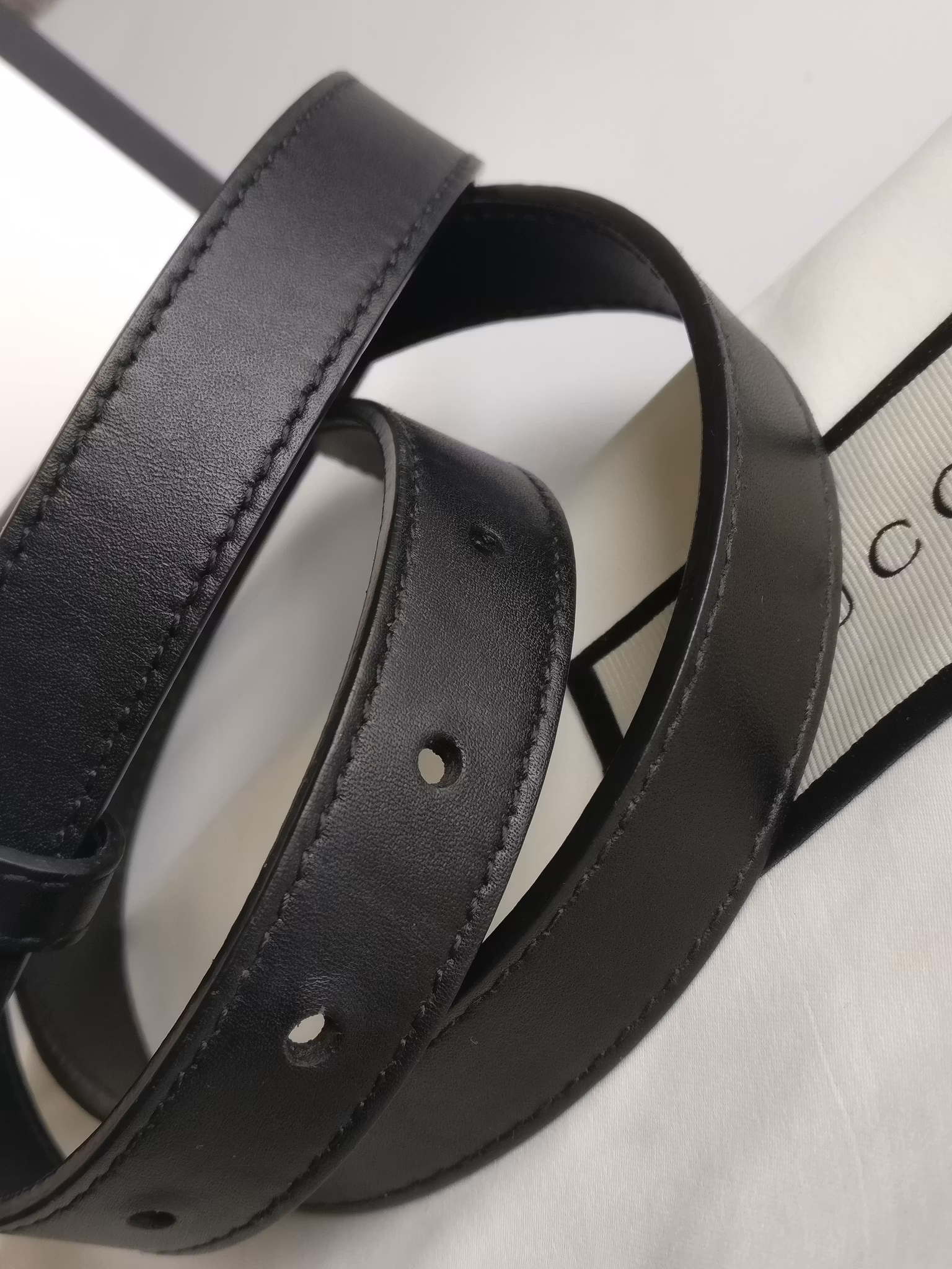 Gucci GG Marmont slim belt 85