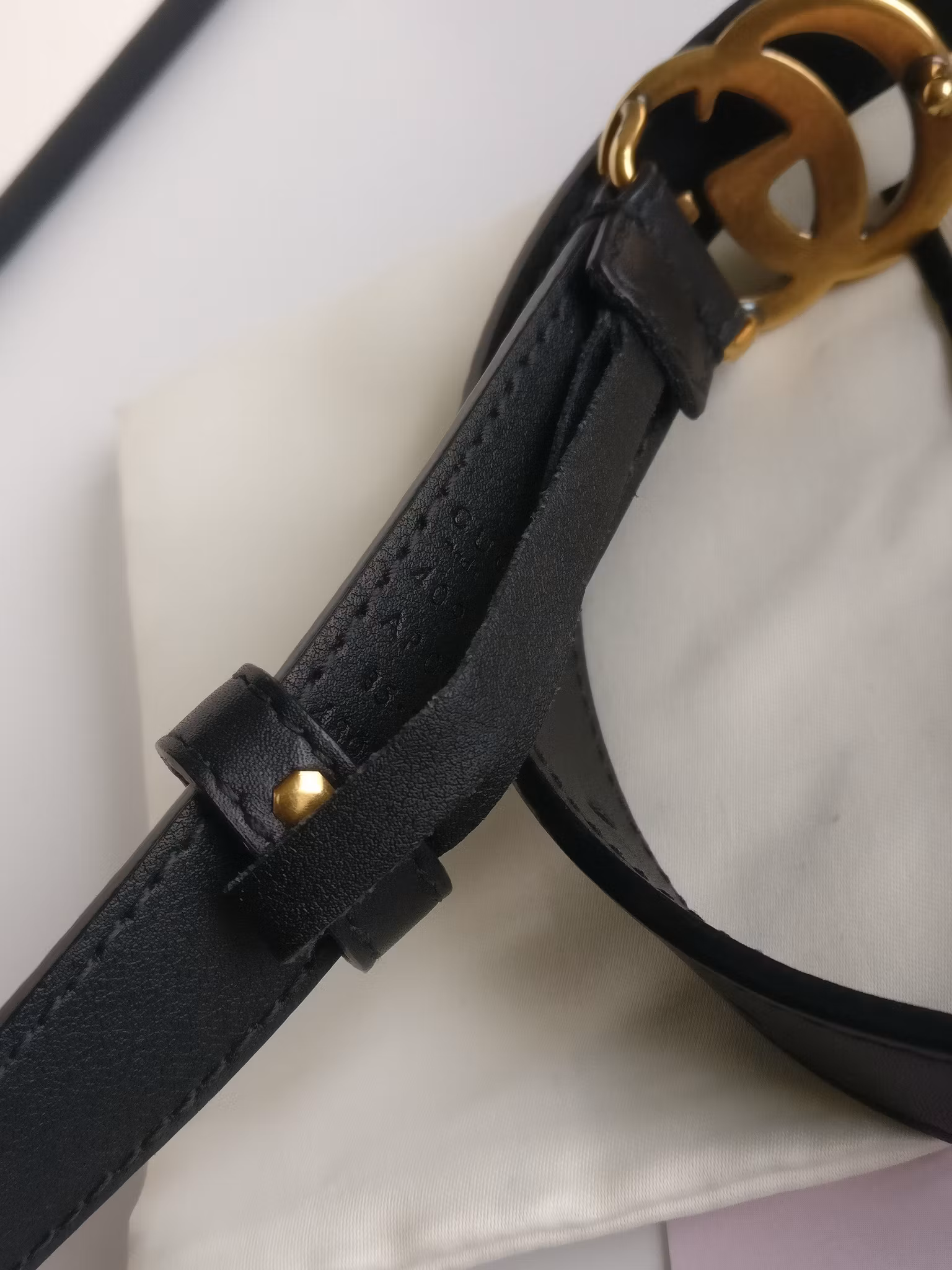 Gucci GG Marmont slim belt 85